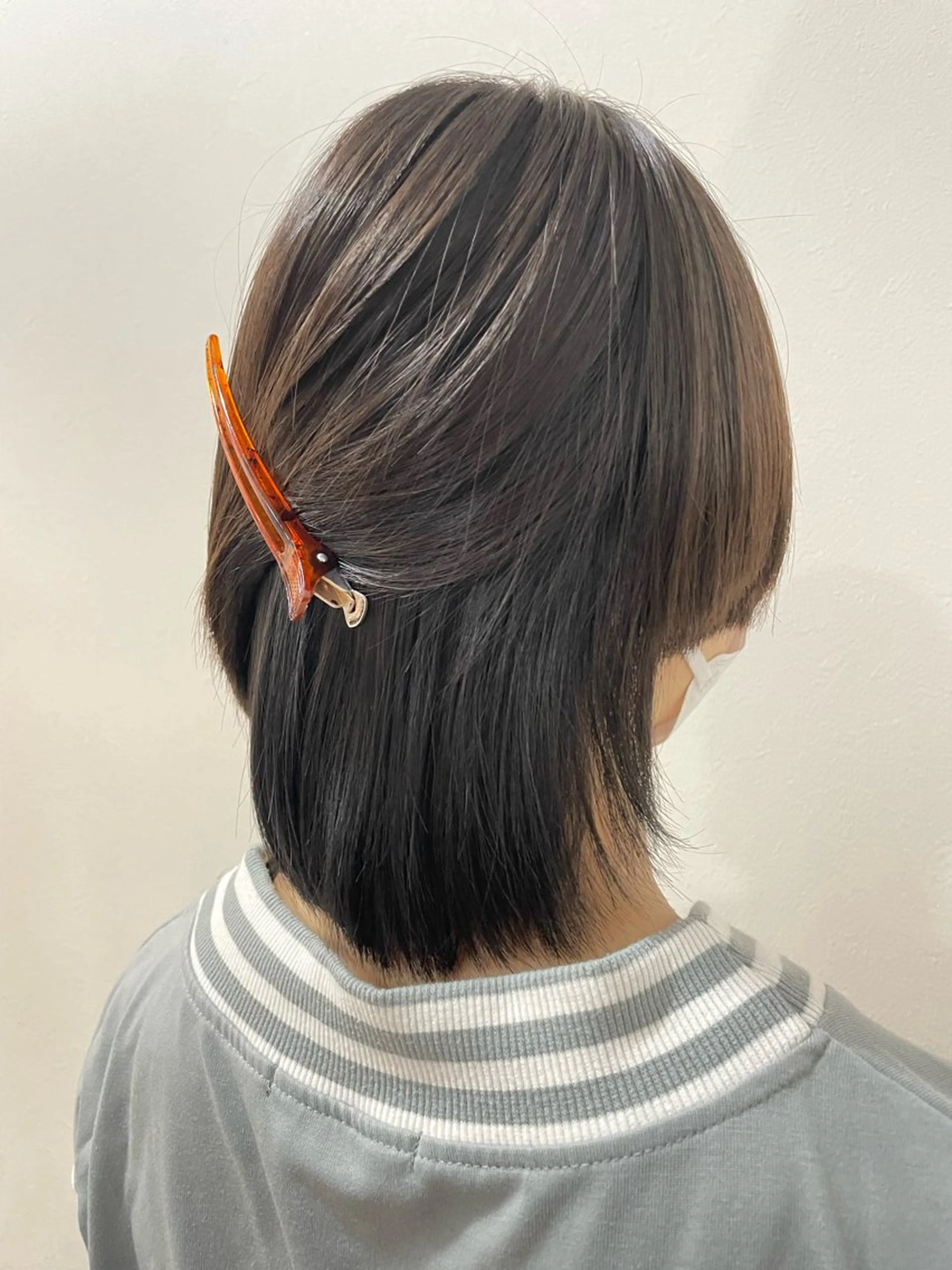 カラー 縮毛矯正 米田 優唯のヘアスタイル