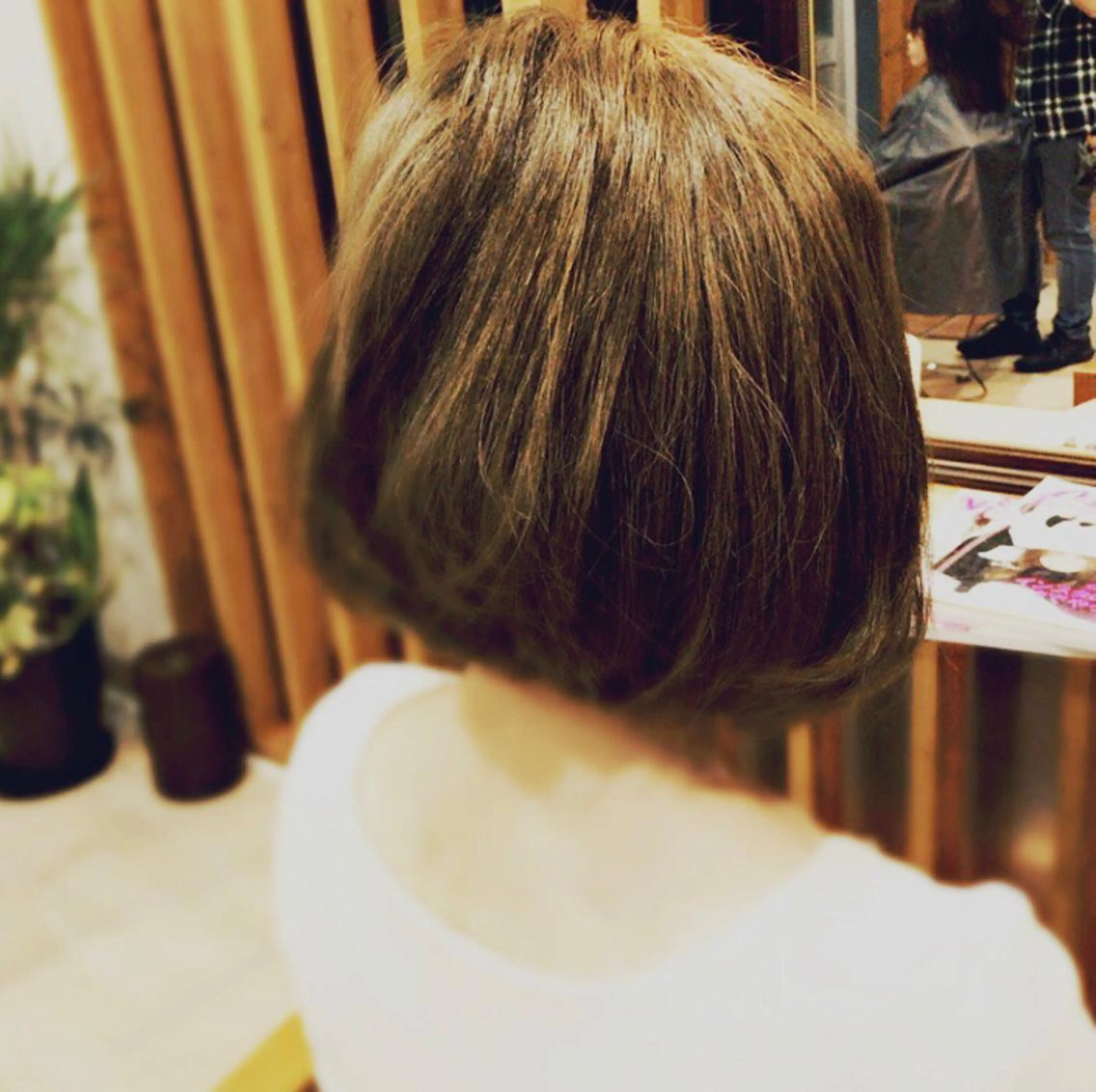 ショート アッシュ naomi (夜間営業受付中★)のヘアスタイル