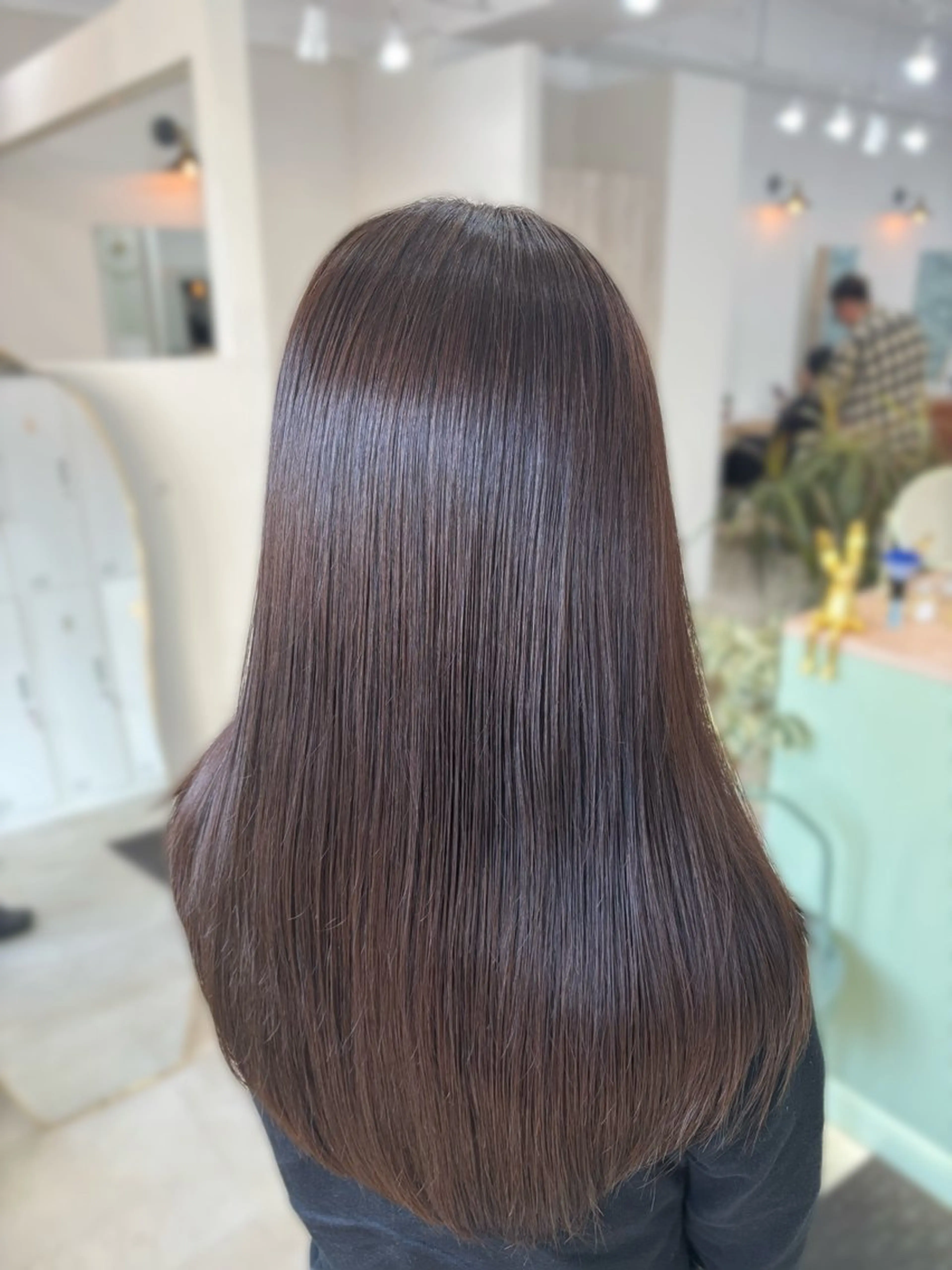 ロング カット ヘアカラー Angelica manaのヘアスタイル