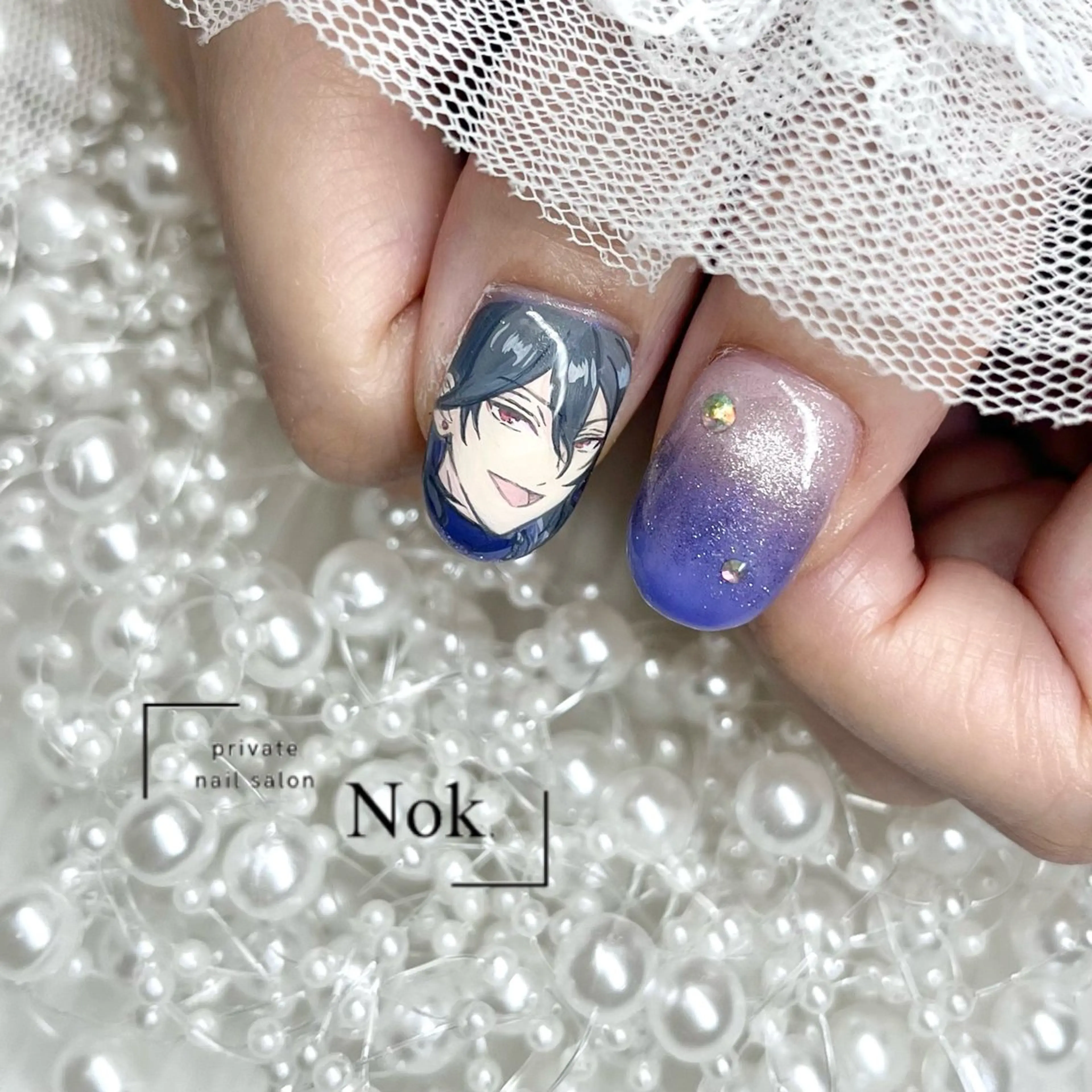 ネイル ハンドネイル 池袋痛ネイル Nok. 渡辺のネイルデザイン