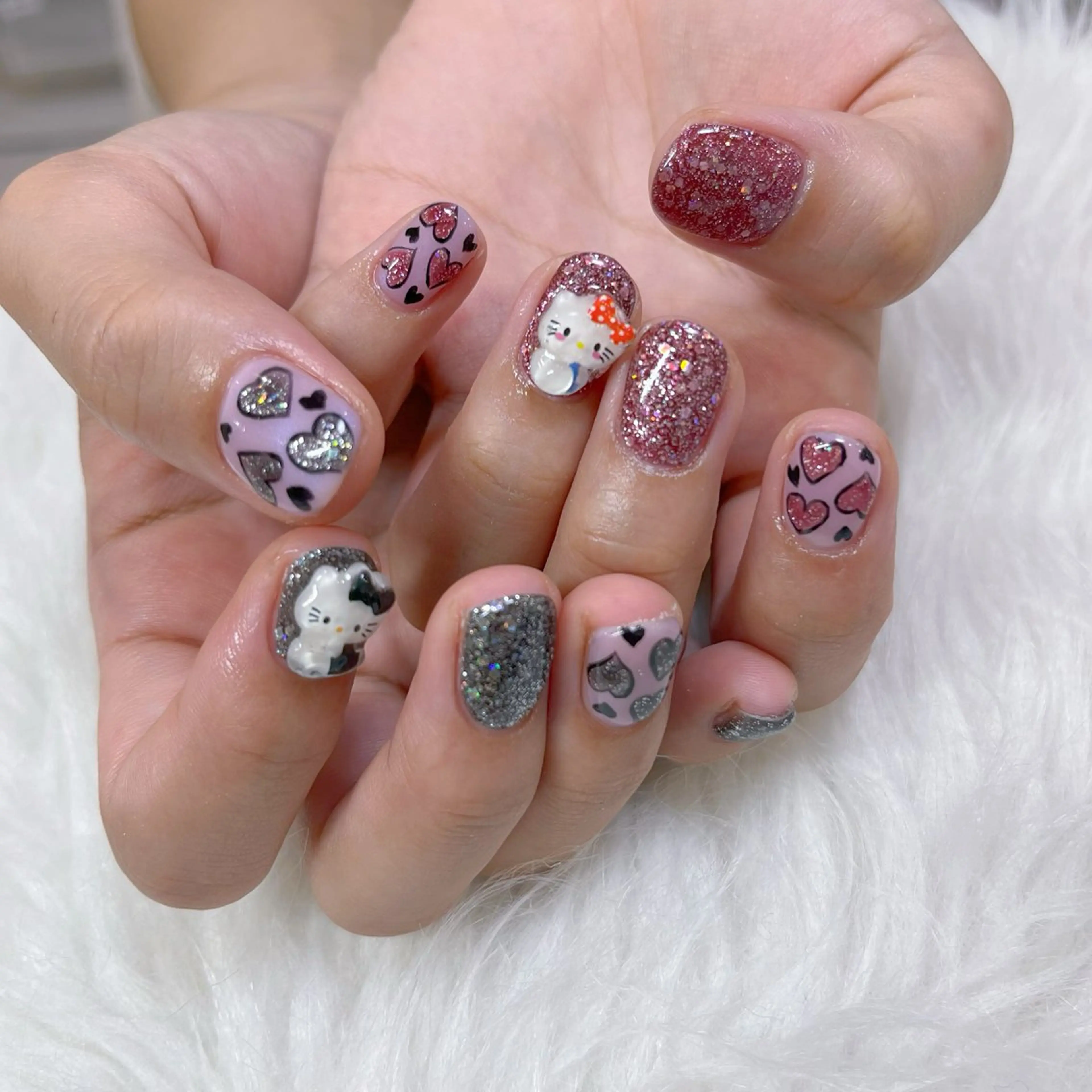 ネイル ハンドネイル Maya 🧊🫧‪のネイルデザイン