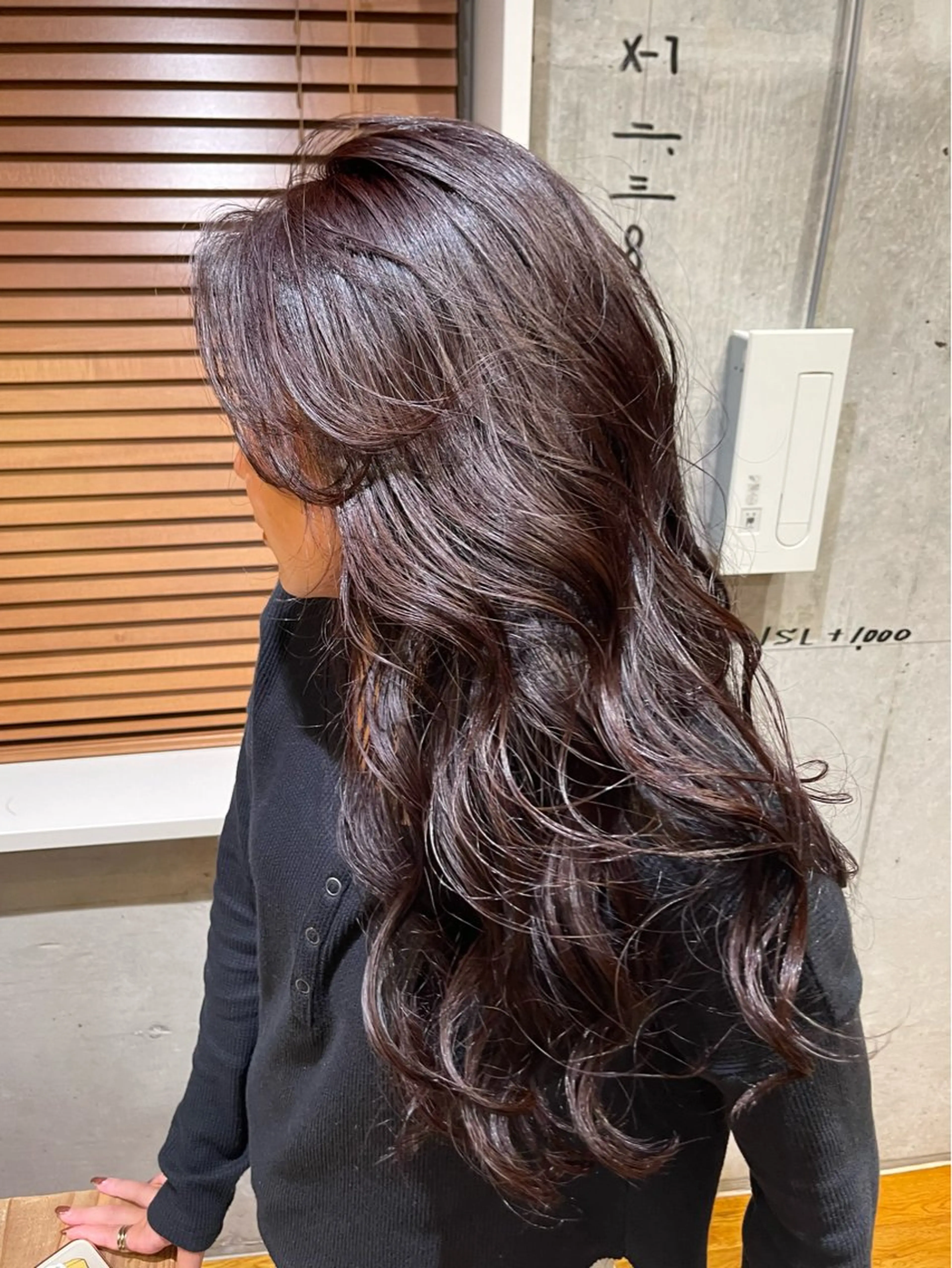 ロング カラー ヘアカラー トリートメント 🫧うる艶レイヤー /髪質改善/RISAのヘアスタイル