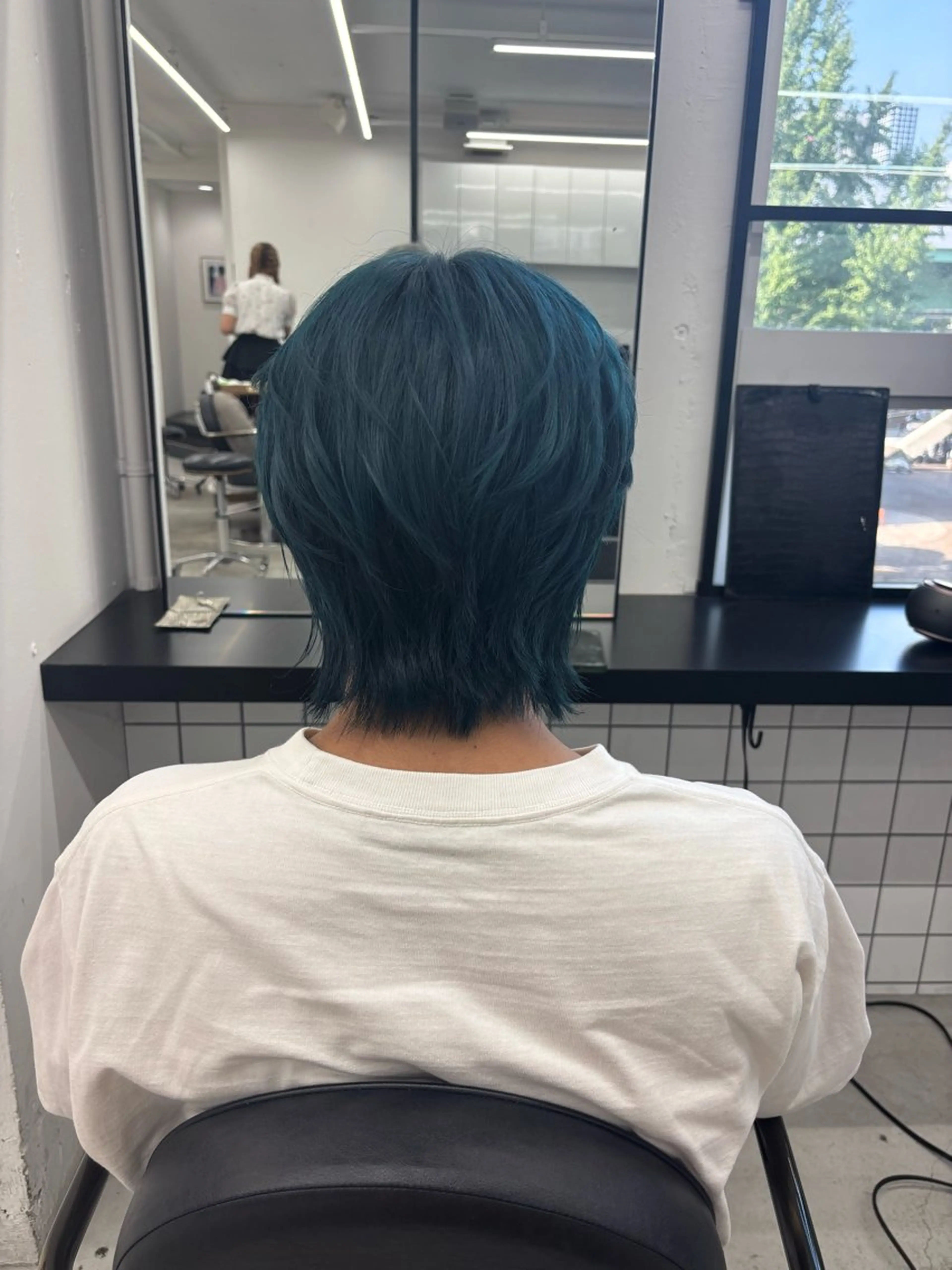 カラー メンズ ブルーカラー ヘアカラー トリートメント 🌼あいり🌼 JILLSTUDIOのヘアスタイル