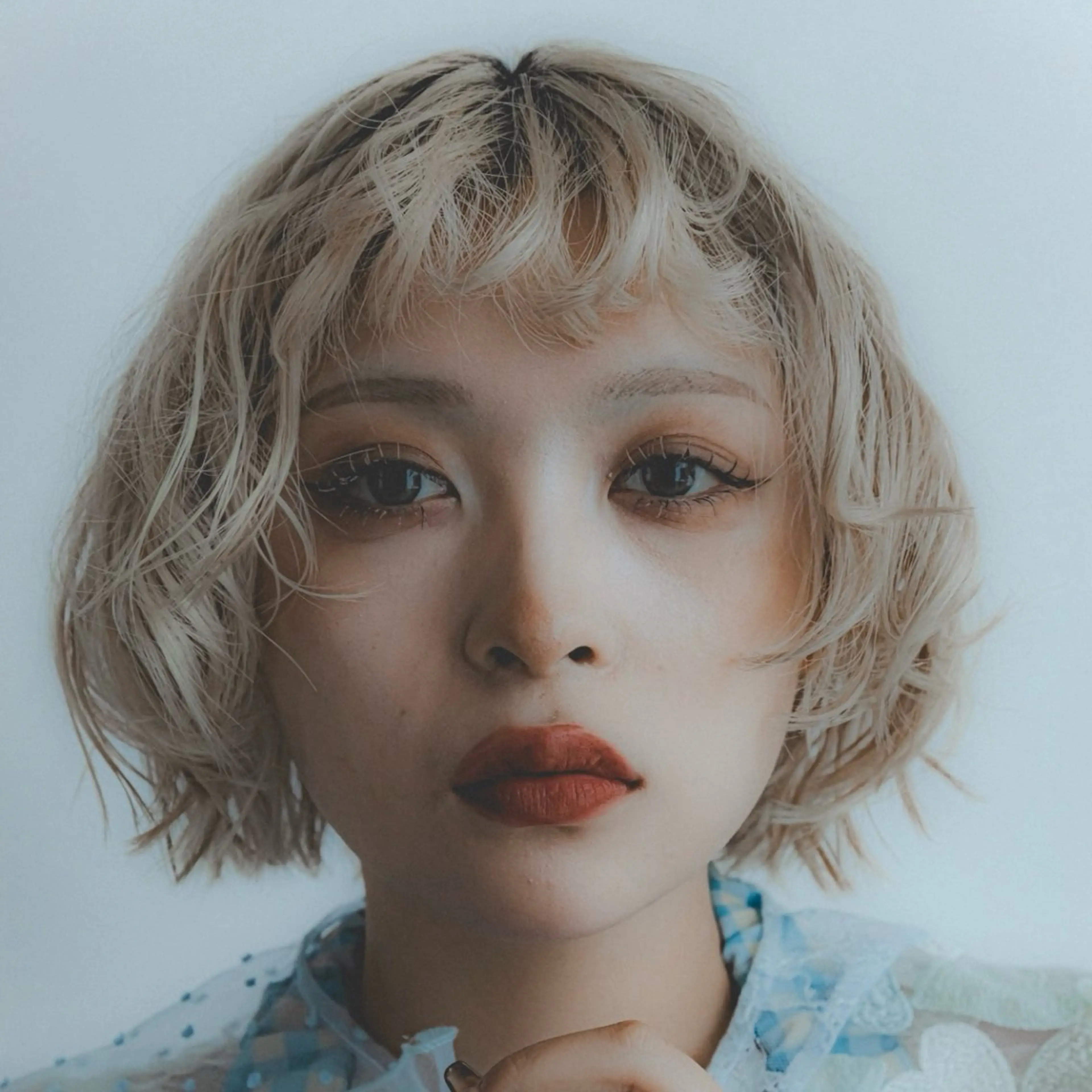 パーマ ニュアンスパーマ ハイトーン／暖色 👩🏼HONOKAのヘアスタイル