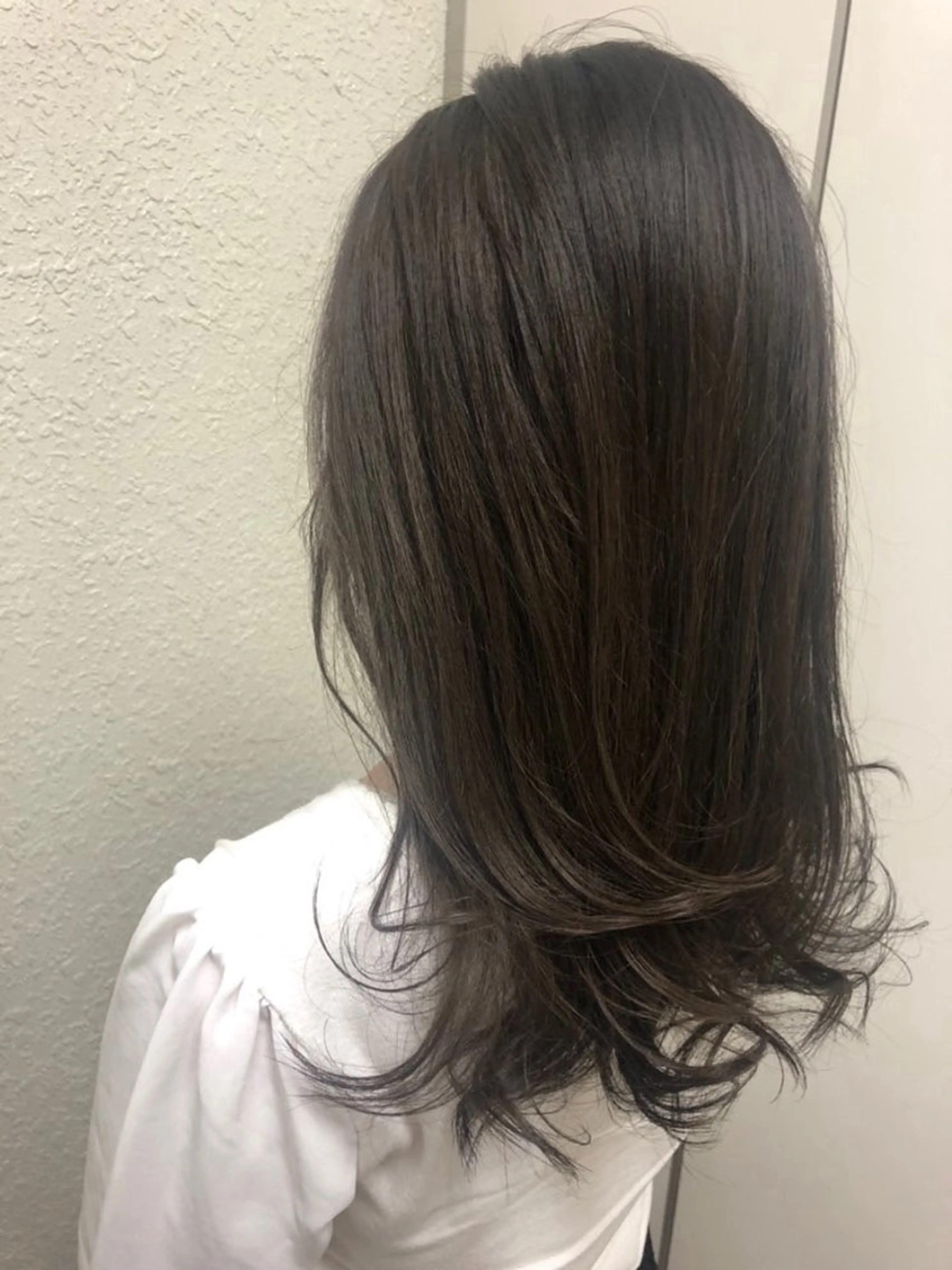 カラーのみ系はコチラ🌈フル①カラー＋前髪カットサービス＋トリートメント（グレイ白髪カラーも含む）メンバー様の写真