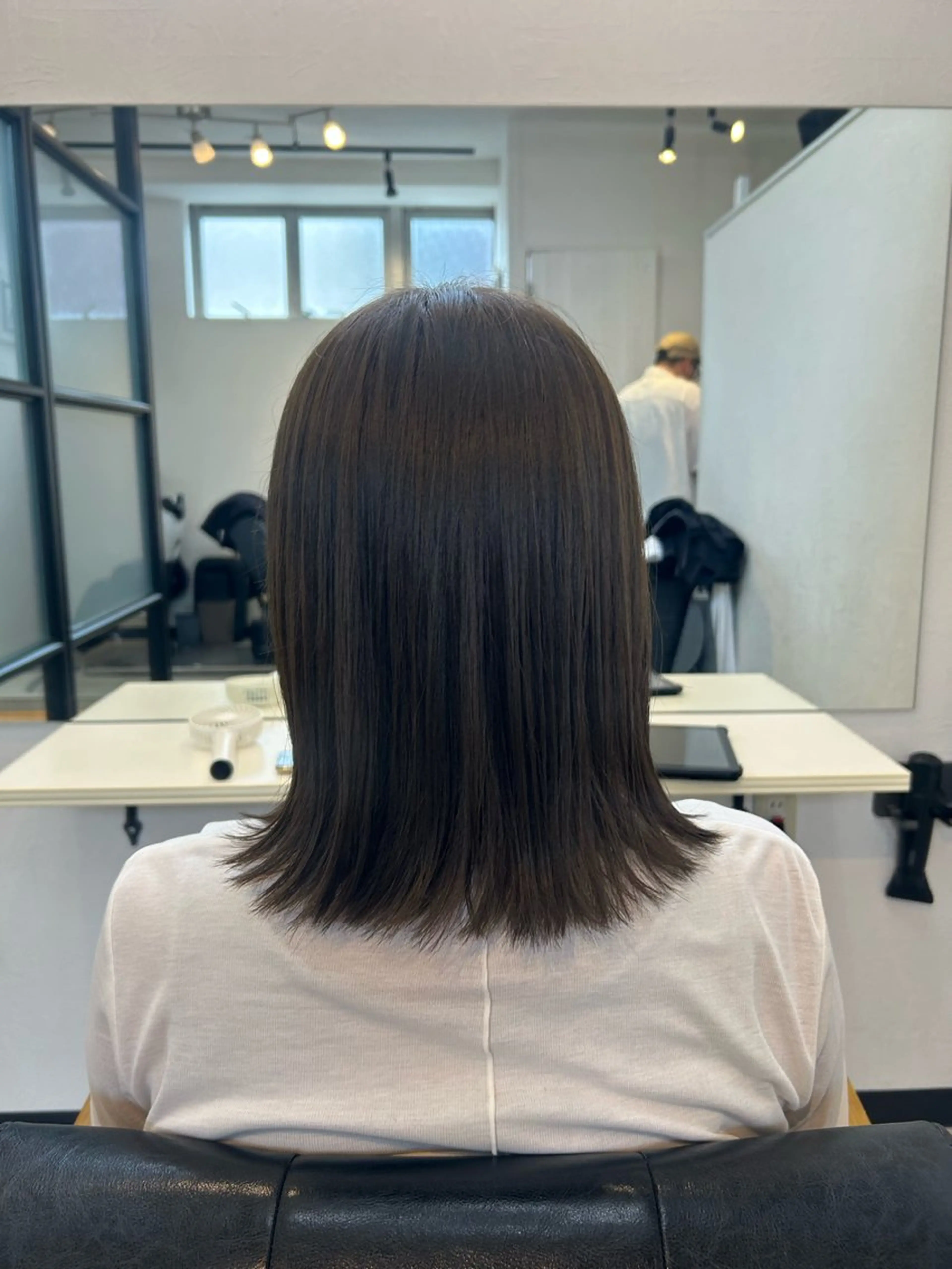 ミディアム カラー 髪質改善✨似合わせ カット✂️加藤真紀のヘアスタイル