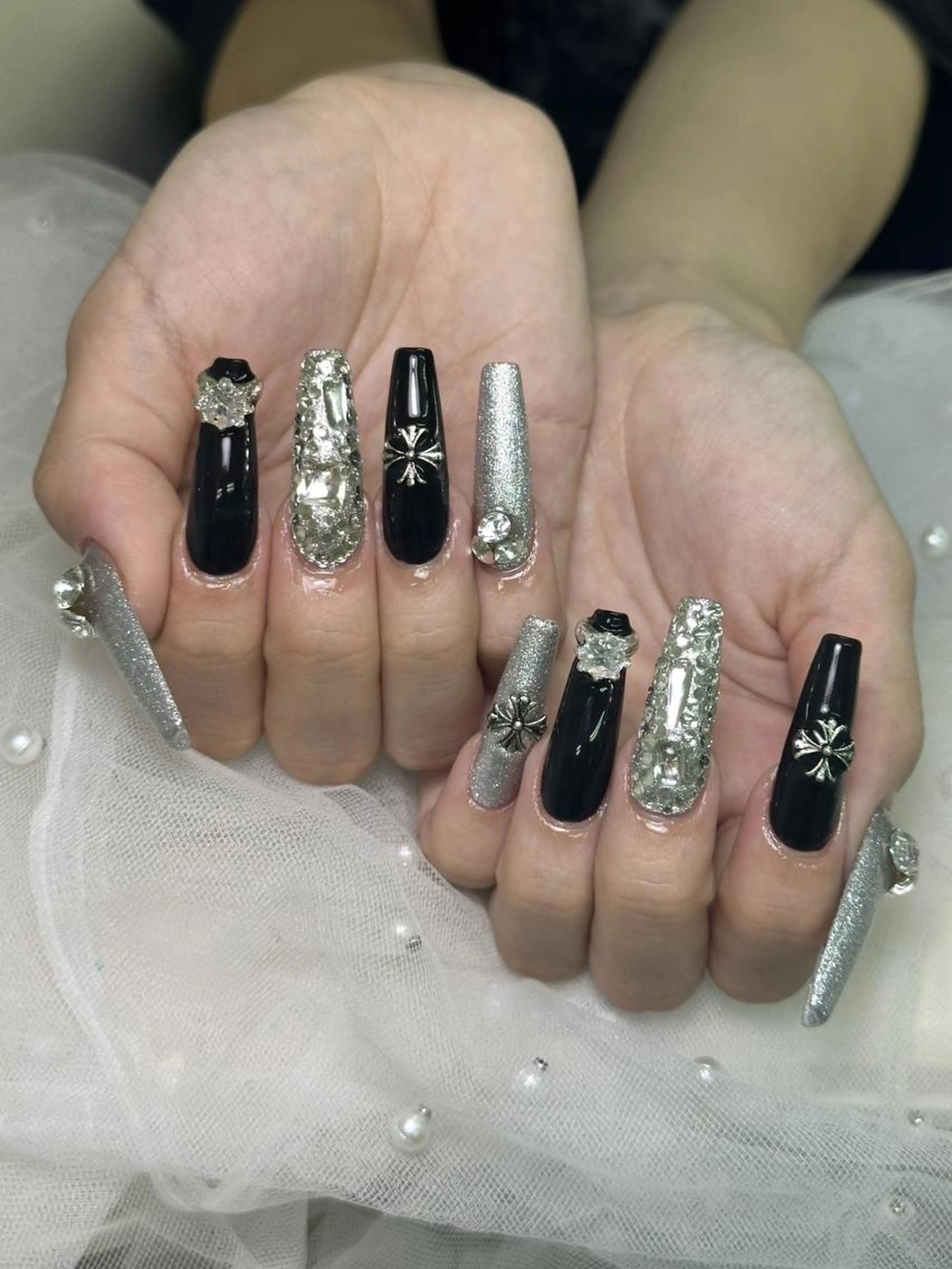 ロング持ち込みデザイン￥8980の写真