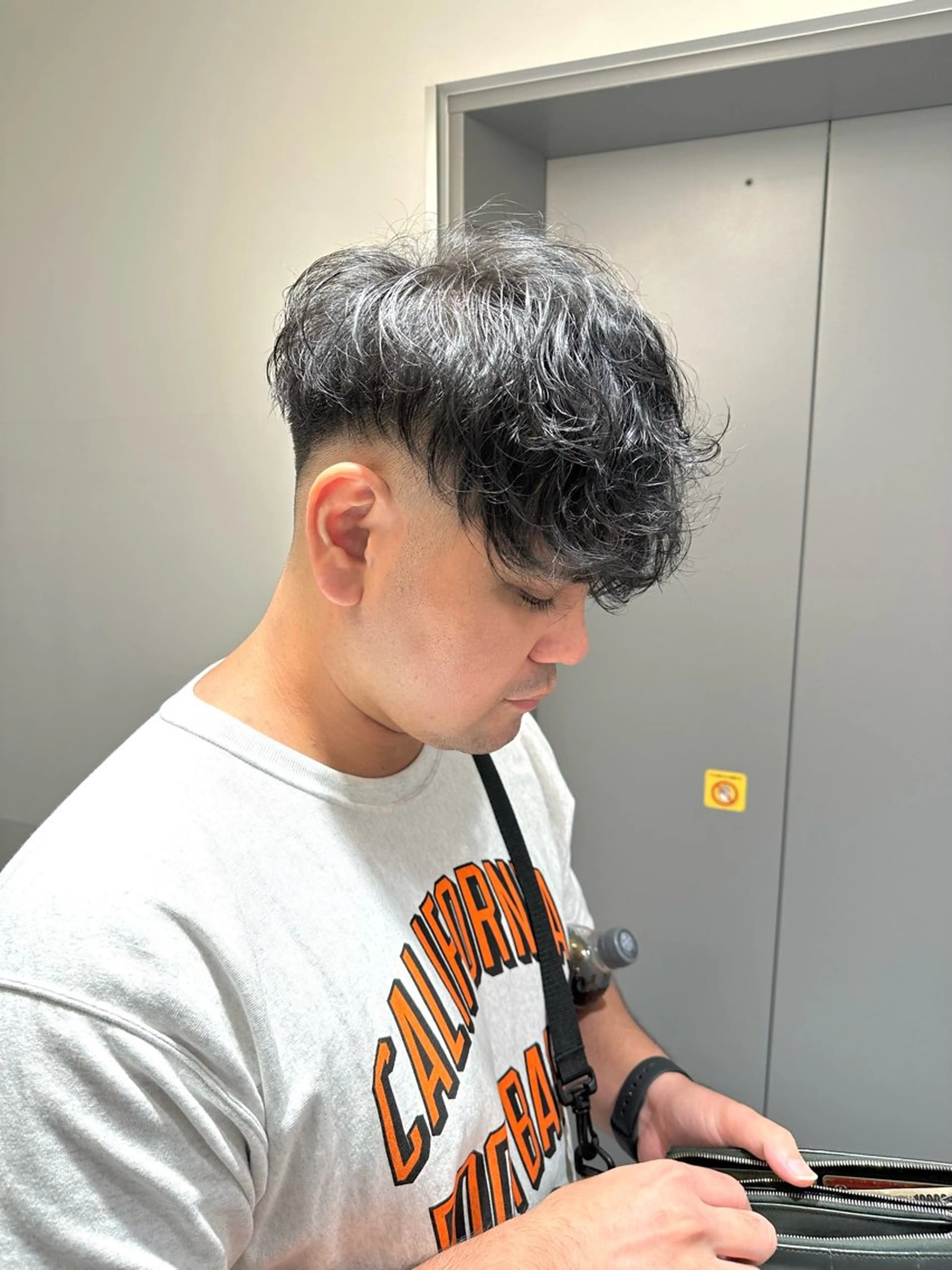 ショート パーマ メンズ カット パーマ SALOWIN大宮所属・SALOWIN大宮 /KYOHEI✂️のヘアスタイル