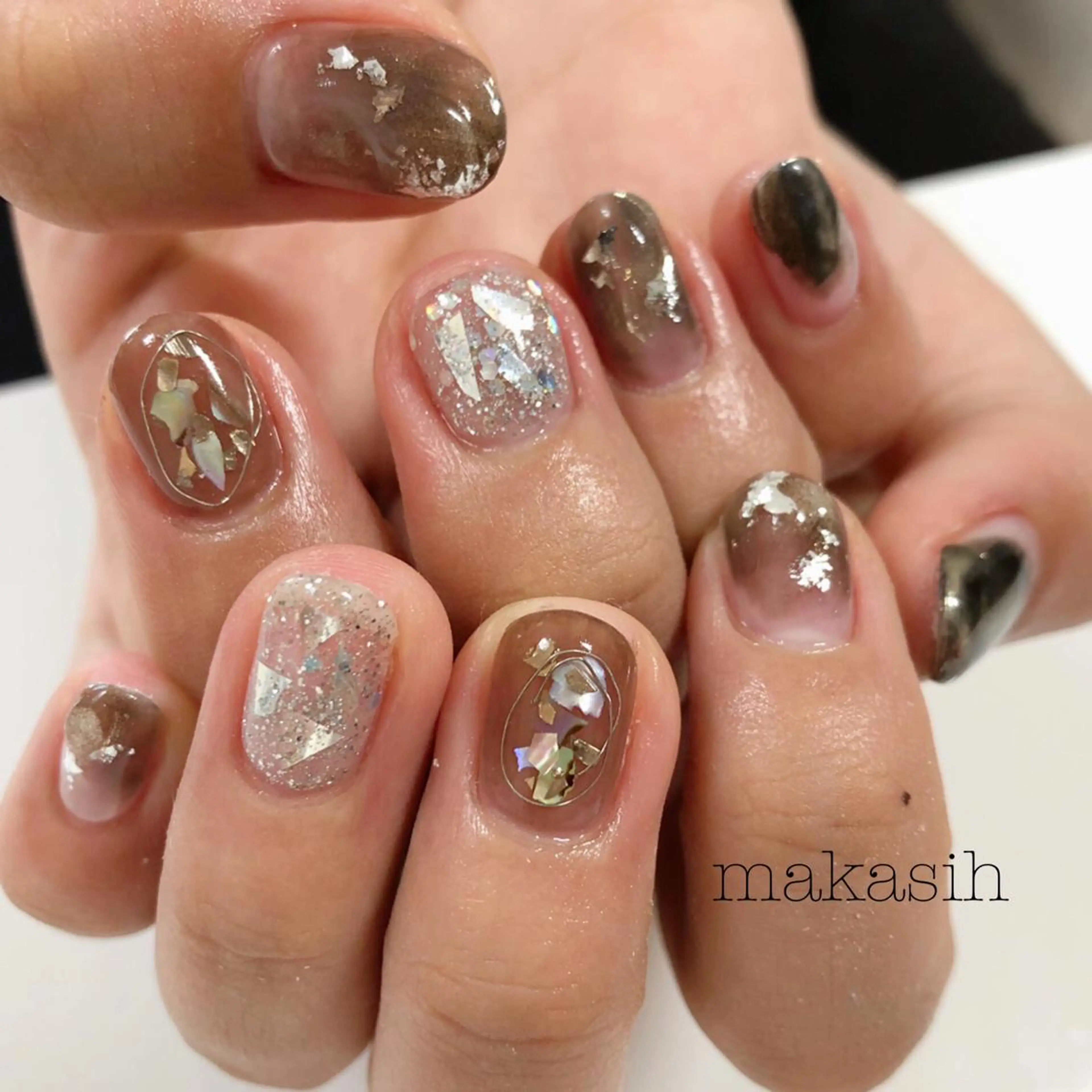 ネイル 山崎 美菜子のネイルデザイン