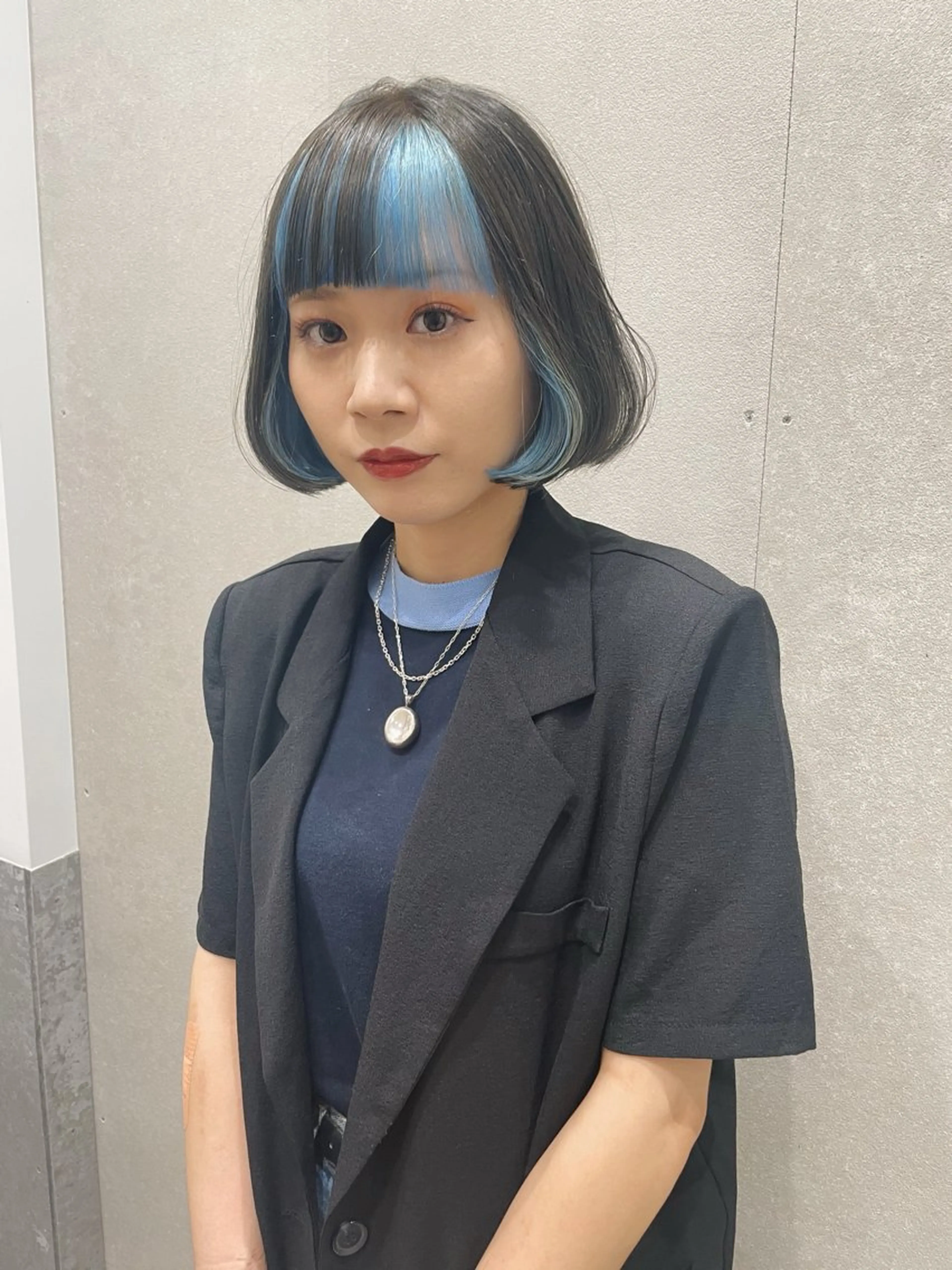 ショート カラー カット ヘアカラー トリートメント センスをお届けします 大谷将生INFPのヘアスタイル