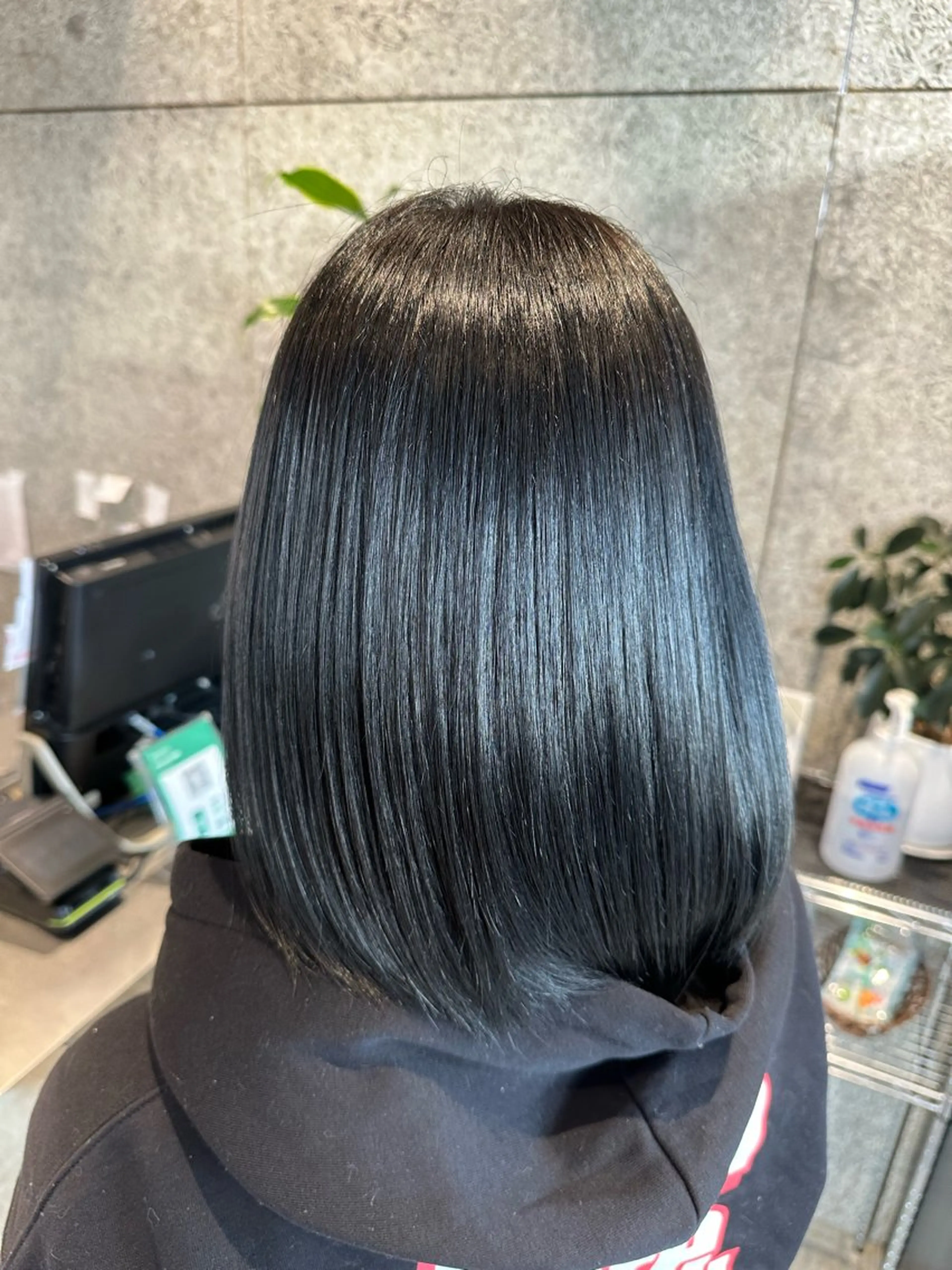 【🍀17時以降限定価格🍀】ストレートパーマ/優しい薬で自然に伸ばす（カット相談🉑）の写真