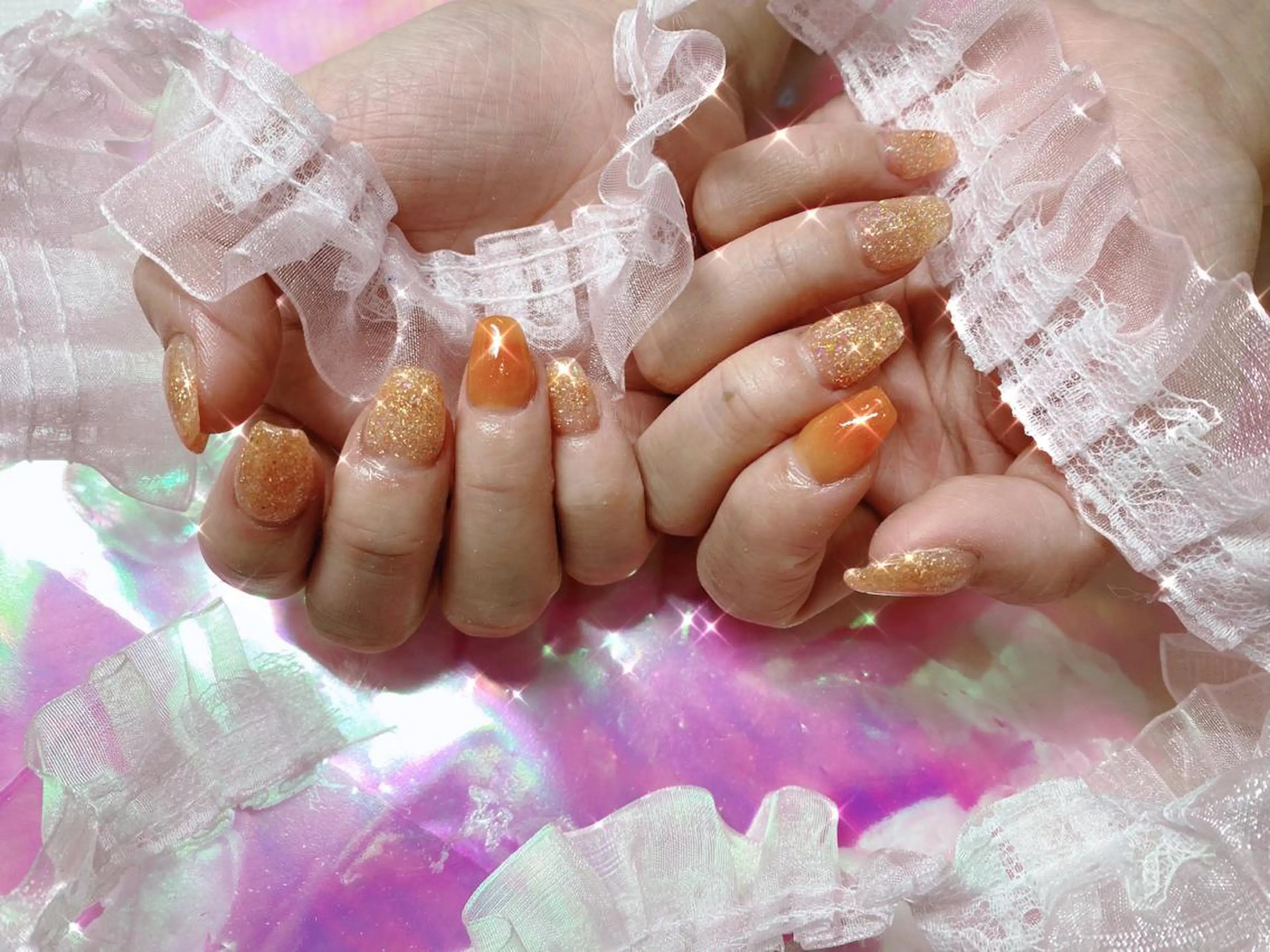 ネイル salon Ange 五反田店所属・アンジュ Sumiのネイルデザイン
