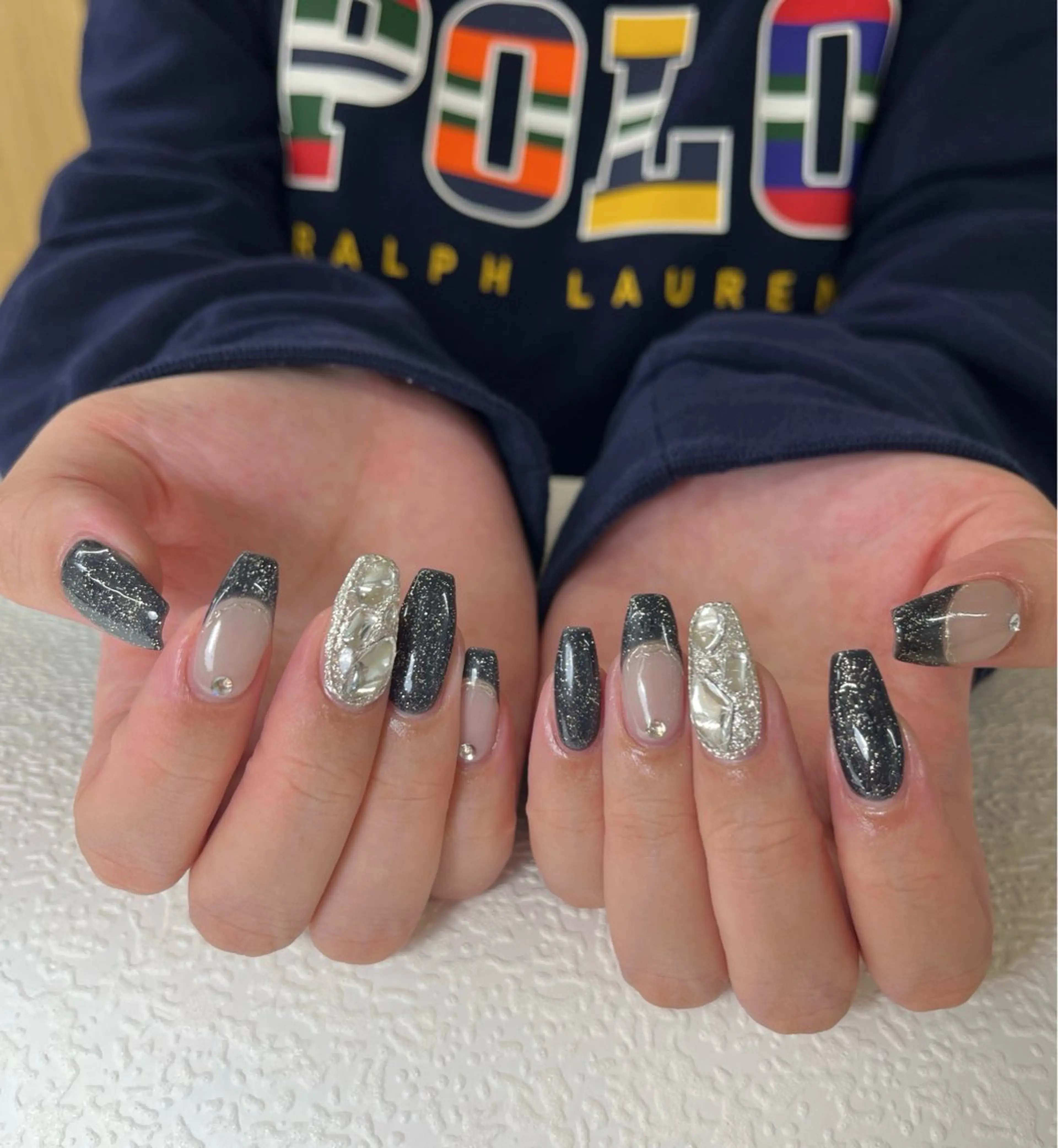 ネイル アートネイル チークネイル 長さ出し フットネイル フレンチネイル RiRi YK ネイルのネイルデザイン