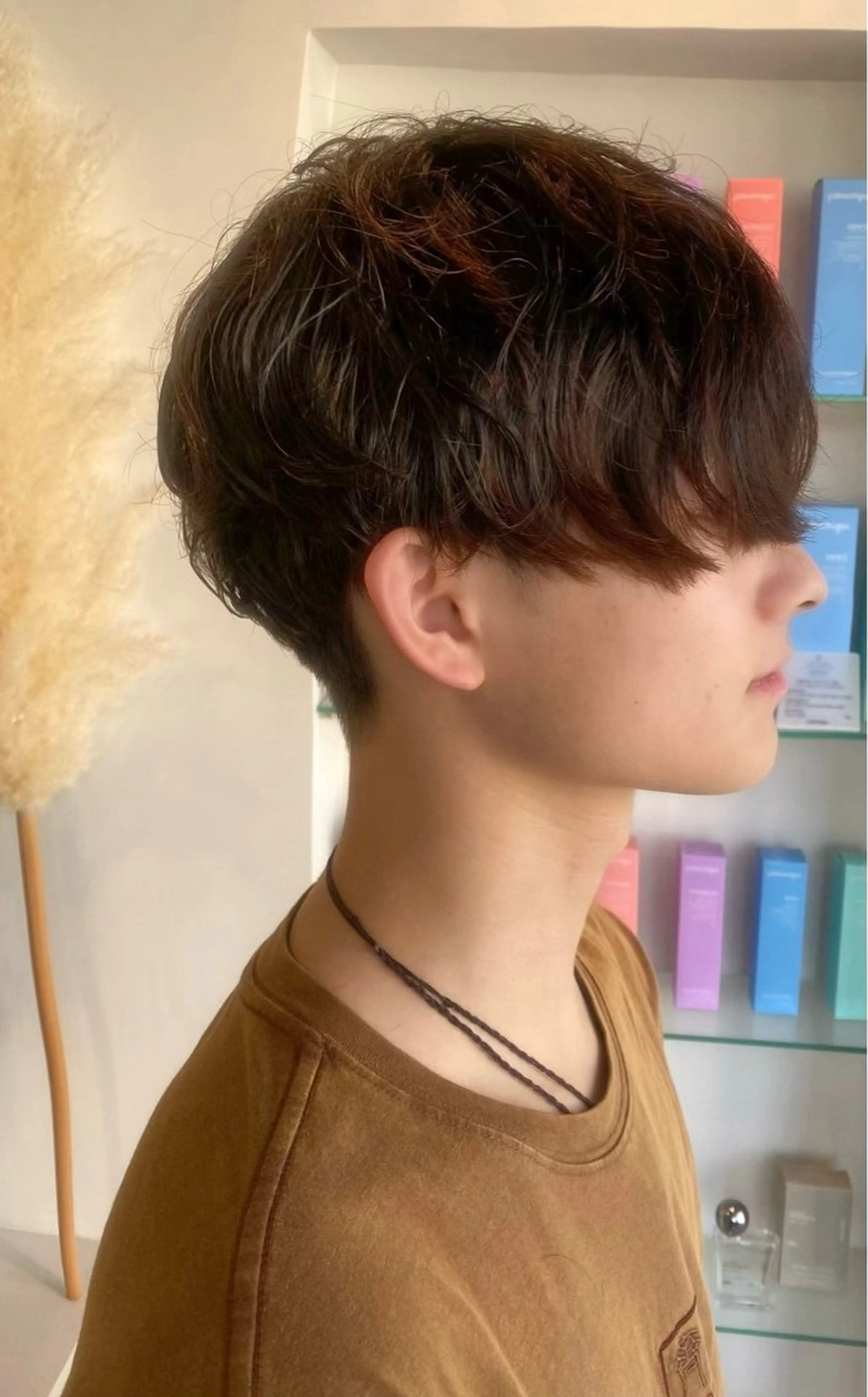 パーマ メンズ カット パーマ aimee 北垣 愛夏のヘアスタイル
