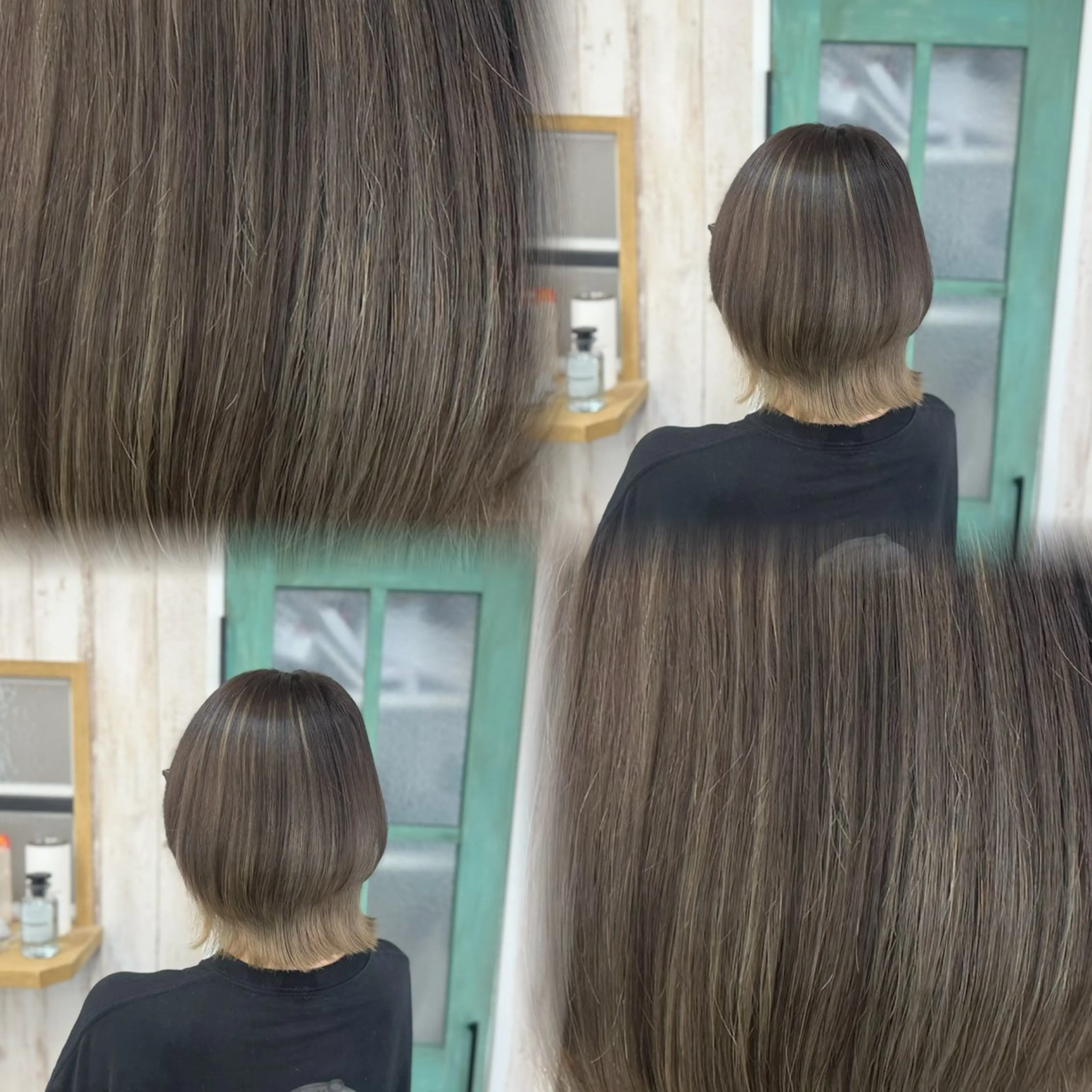 ショート カラー ヘアカラー 髙橋 李里亜のヘアスタイル