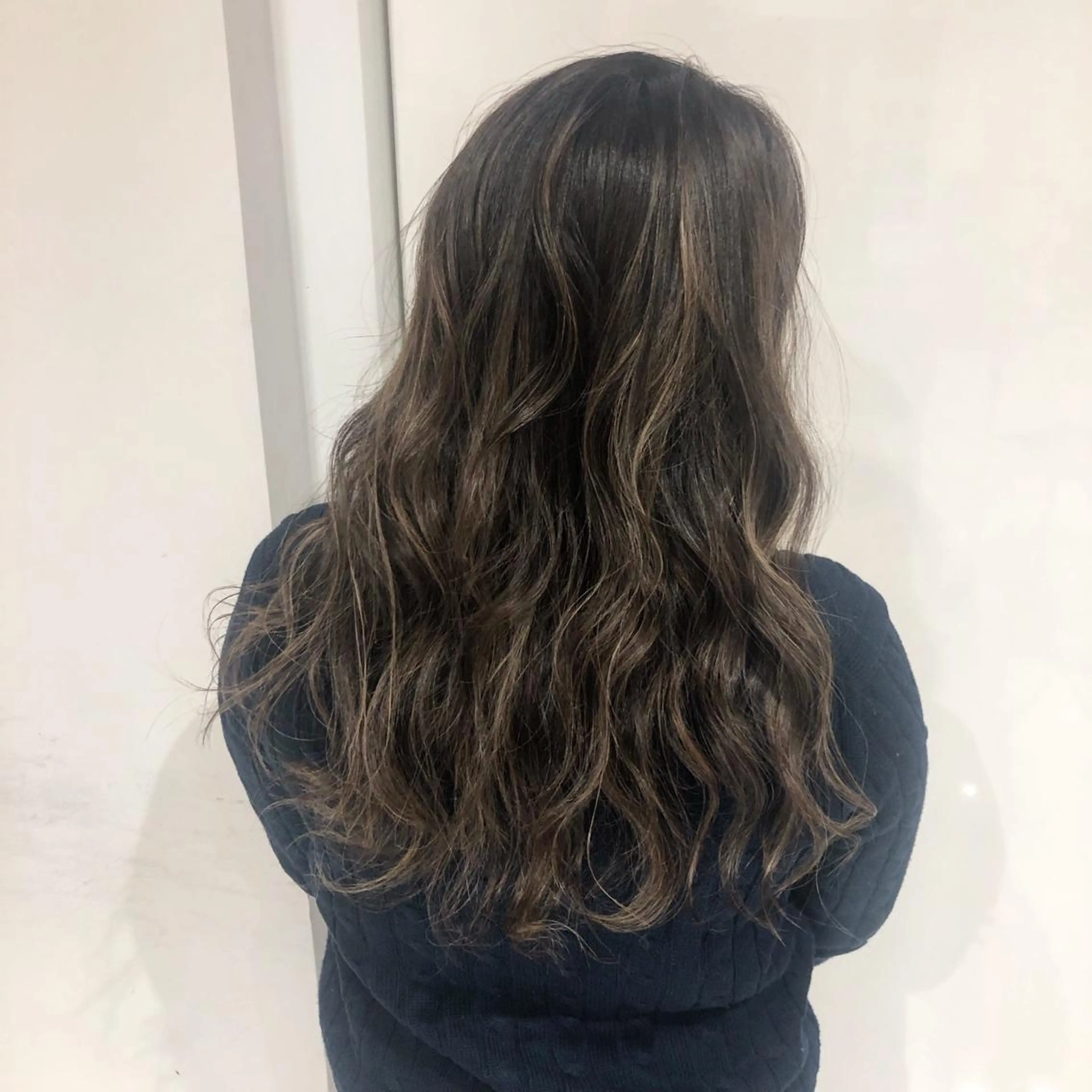 ロング アッシュ ハイライト カット トリートメント ✨カラー指名 No.1✨keitaのヘアスタイル
