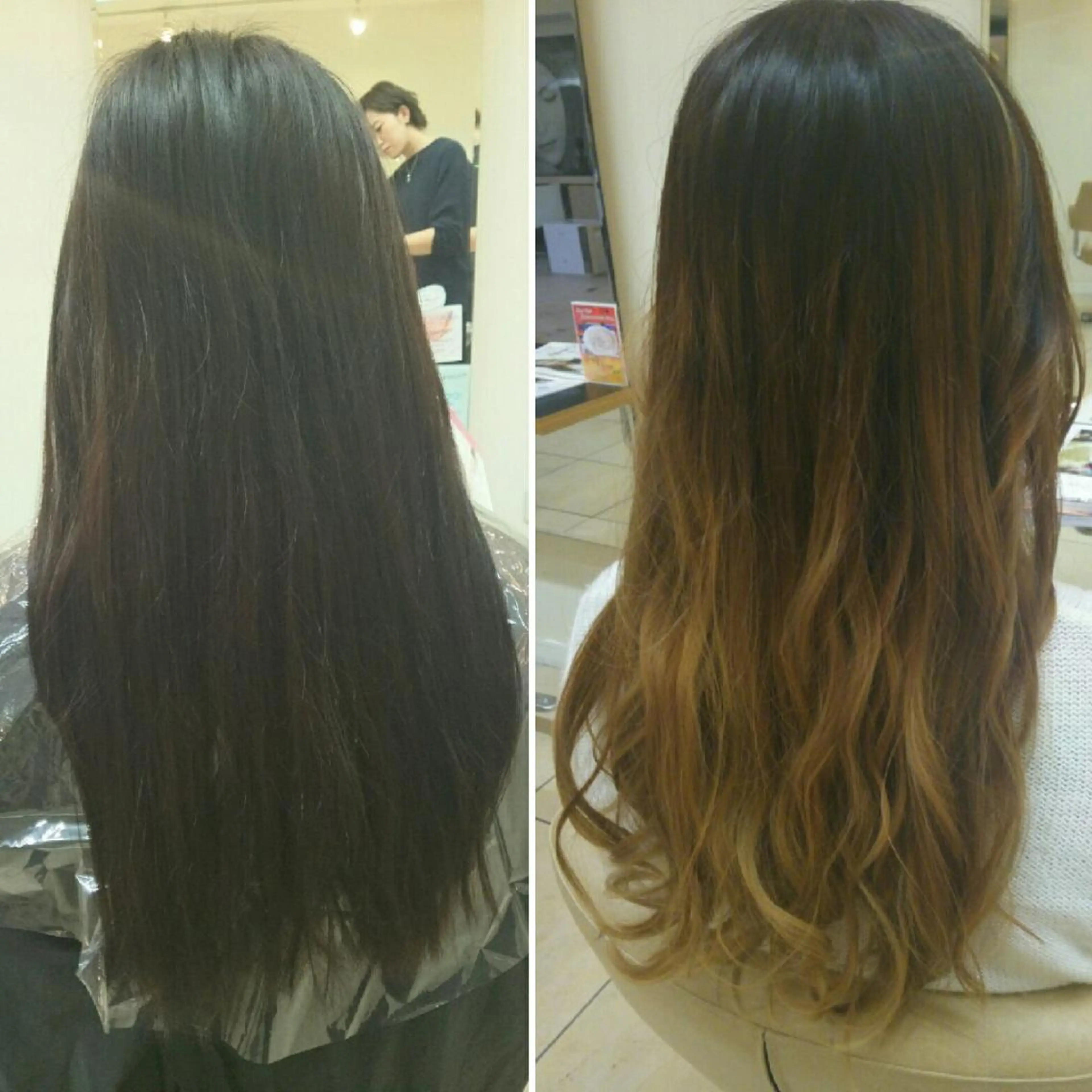ロング カラー メンズ グラデーションカラー Harbors所属・吉田有里🔸 カラーリスト🔸鎌倉のヘアスタイル