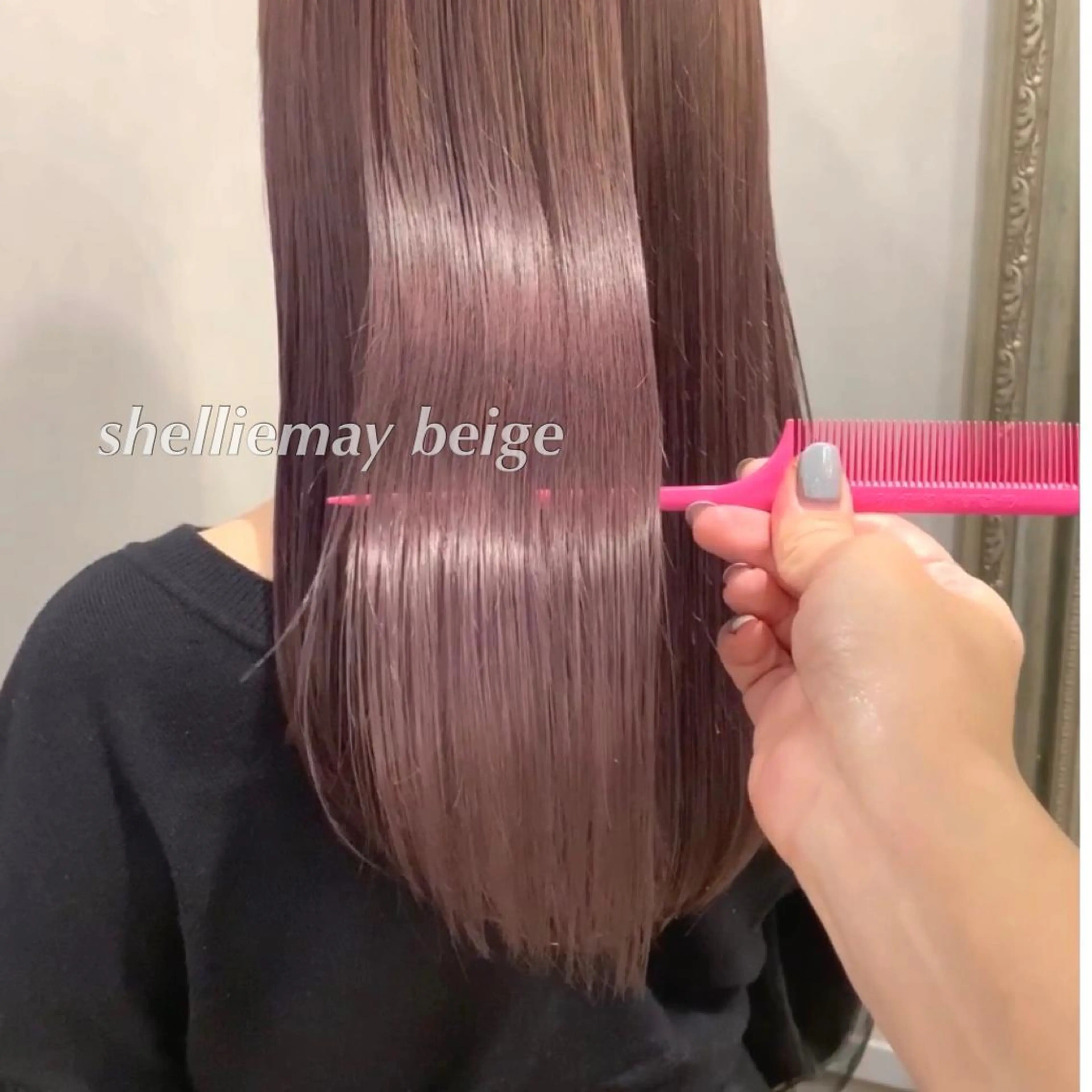 ロング カラー ヘアアレンジ 代表🎀 ふわモテ愛 され髪🩷yumiのヘアスタイル