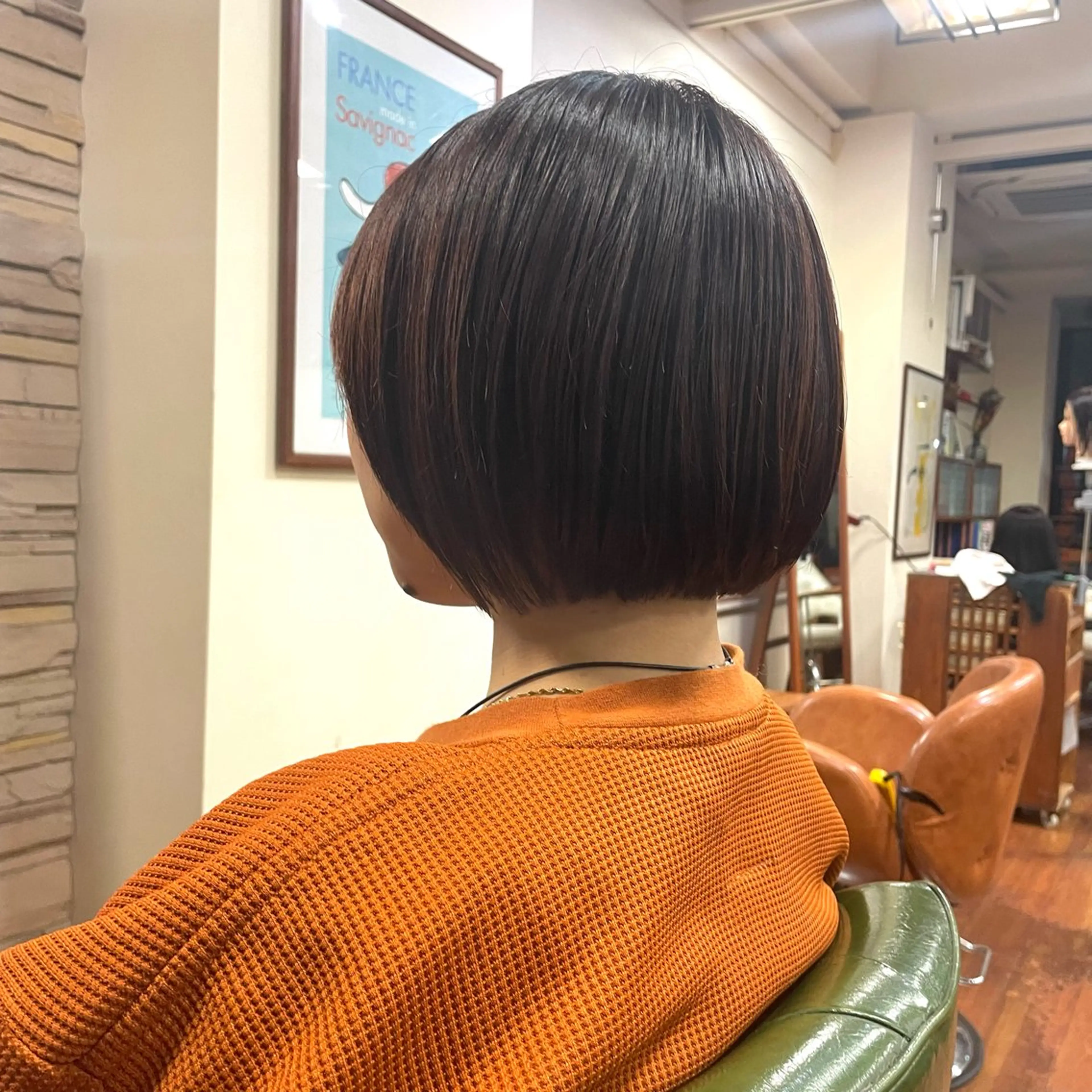 ショート ボブ 似合わせミニボブ マッシュ/渋谷/宍戸のヘアスタイル