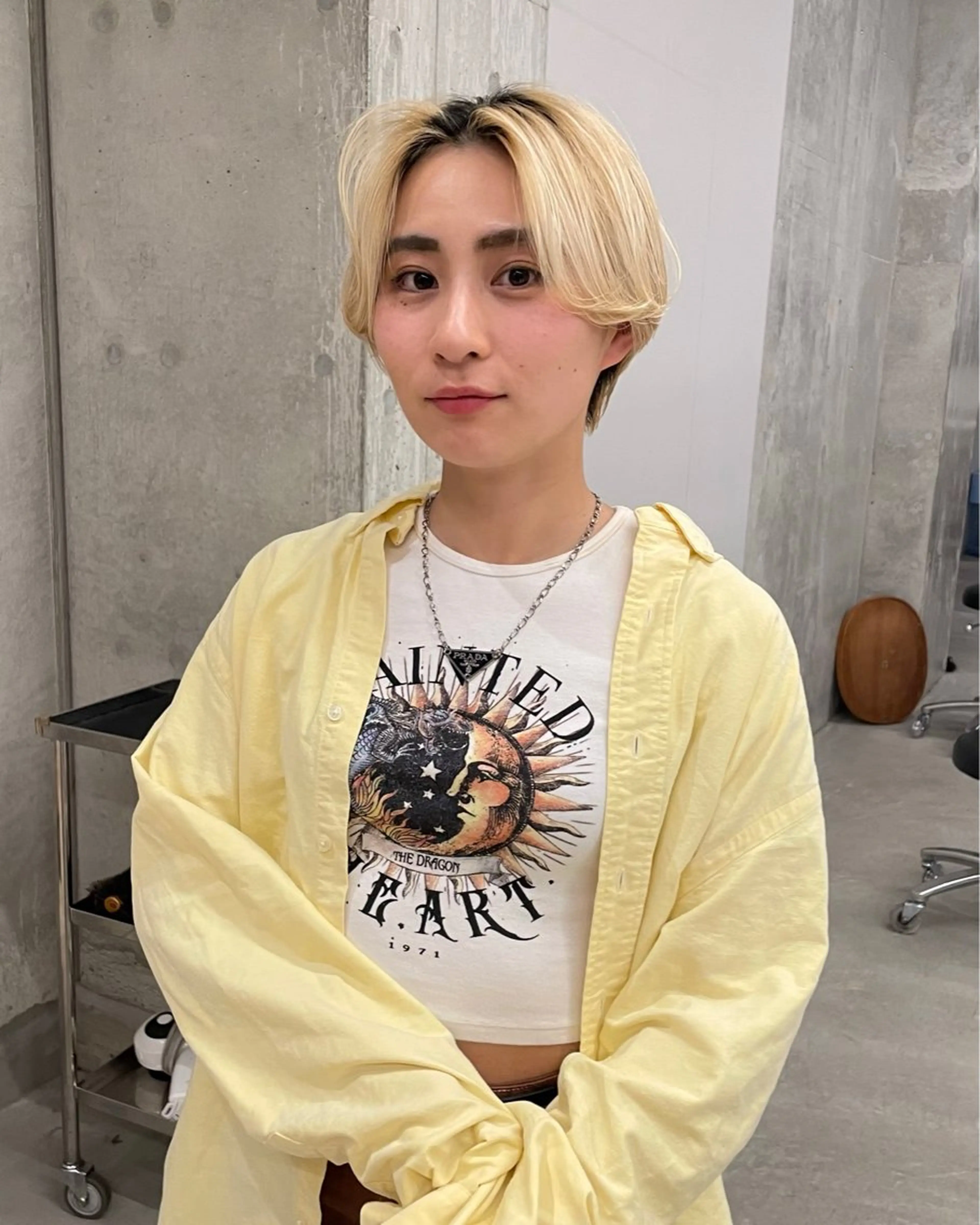 ショート ショートヘア カット Qin shaire salon 原宿所属・🌿パーマ/ボブ/ レイヤー/Mikiのヘアスタイル
