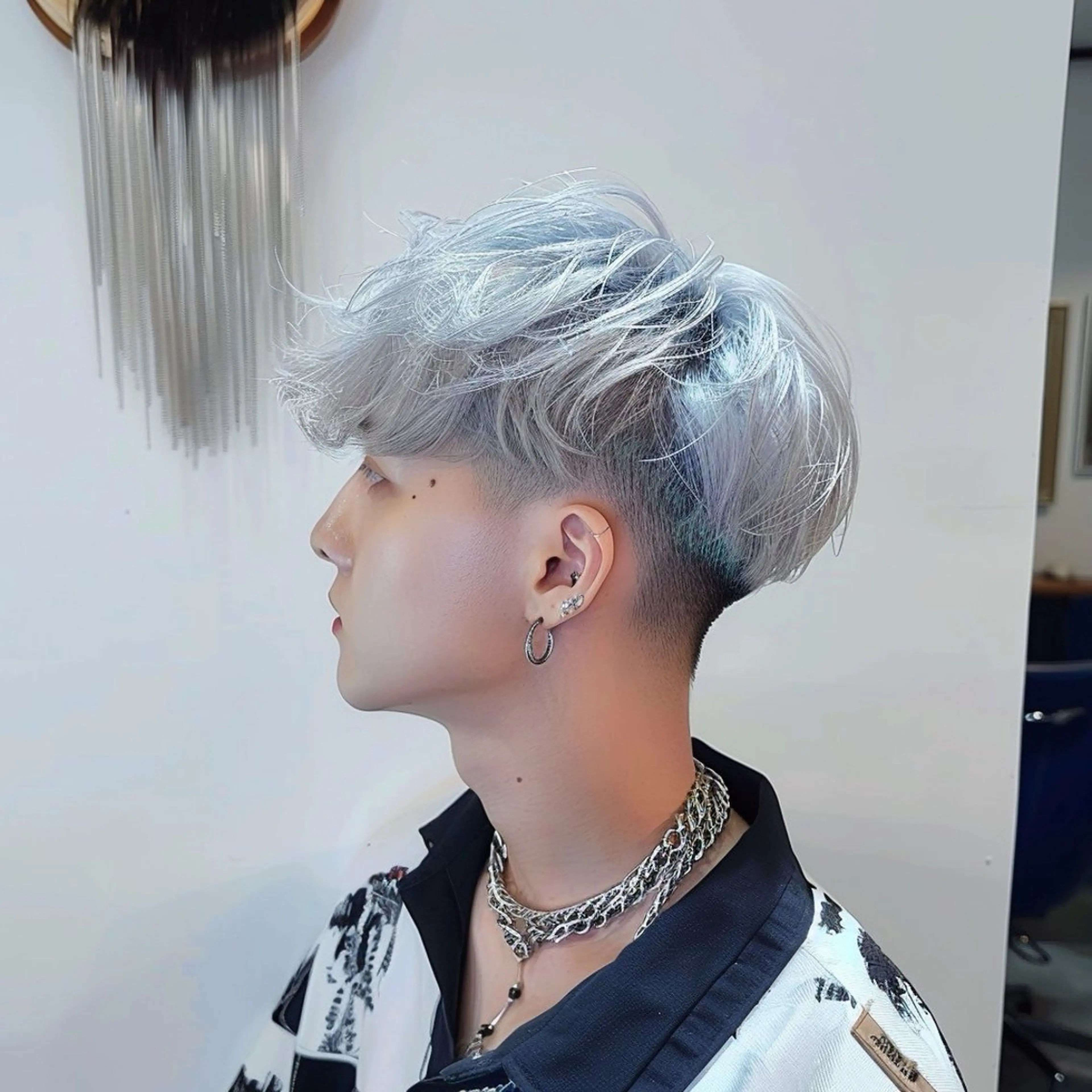 メンズ NANAMI/海外風 レイヤー/ボブのヘアスタイル