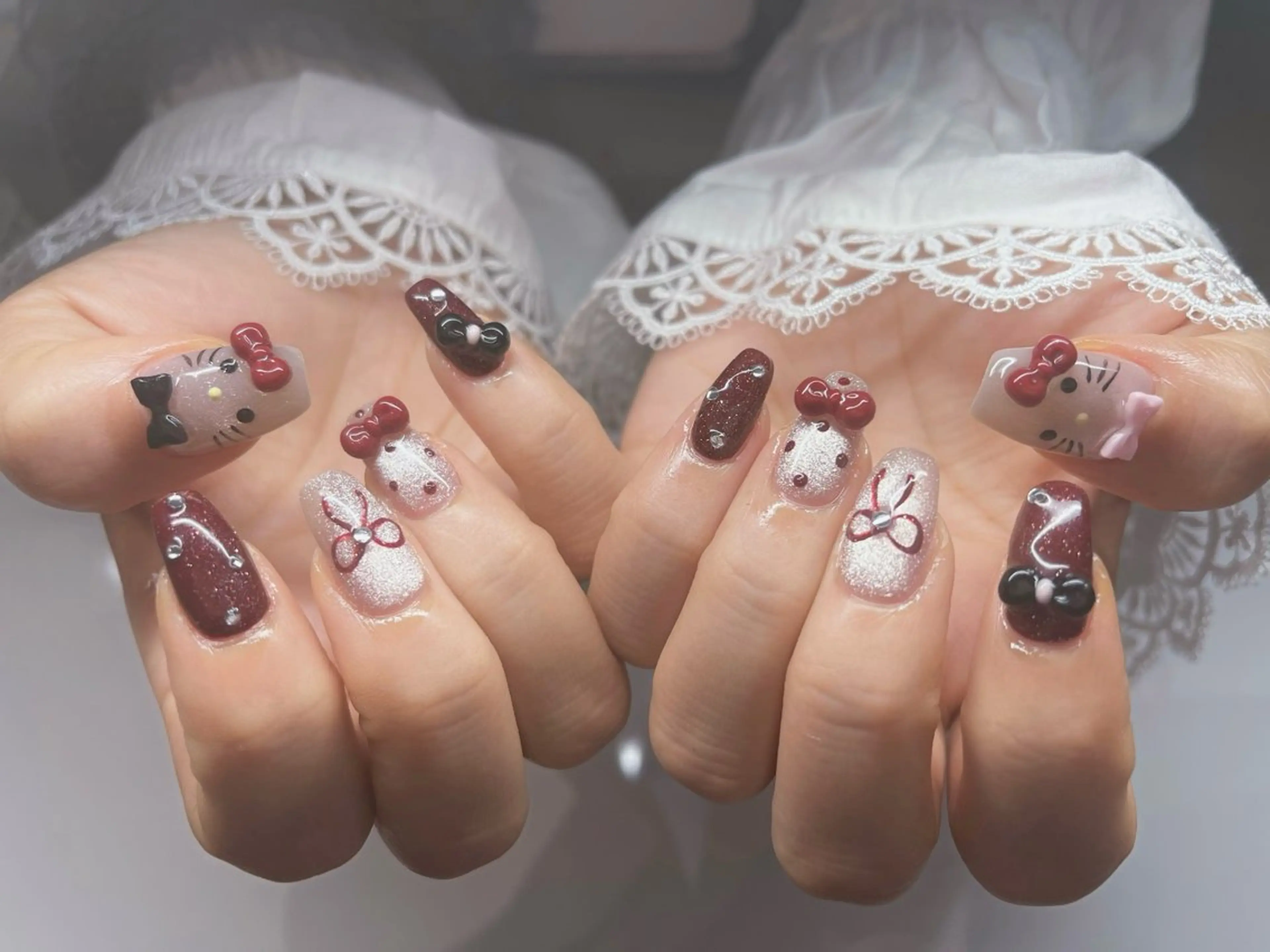 ネイル ハンドネイル ximina ネイルサロン北堀江のネイルデザイン