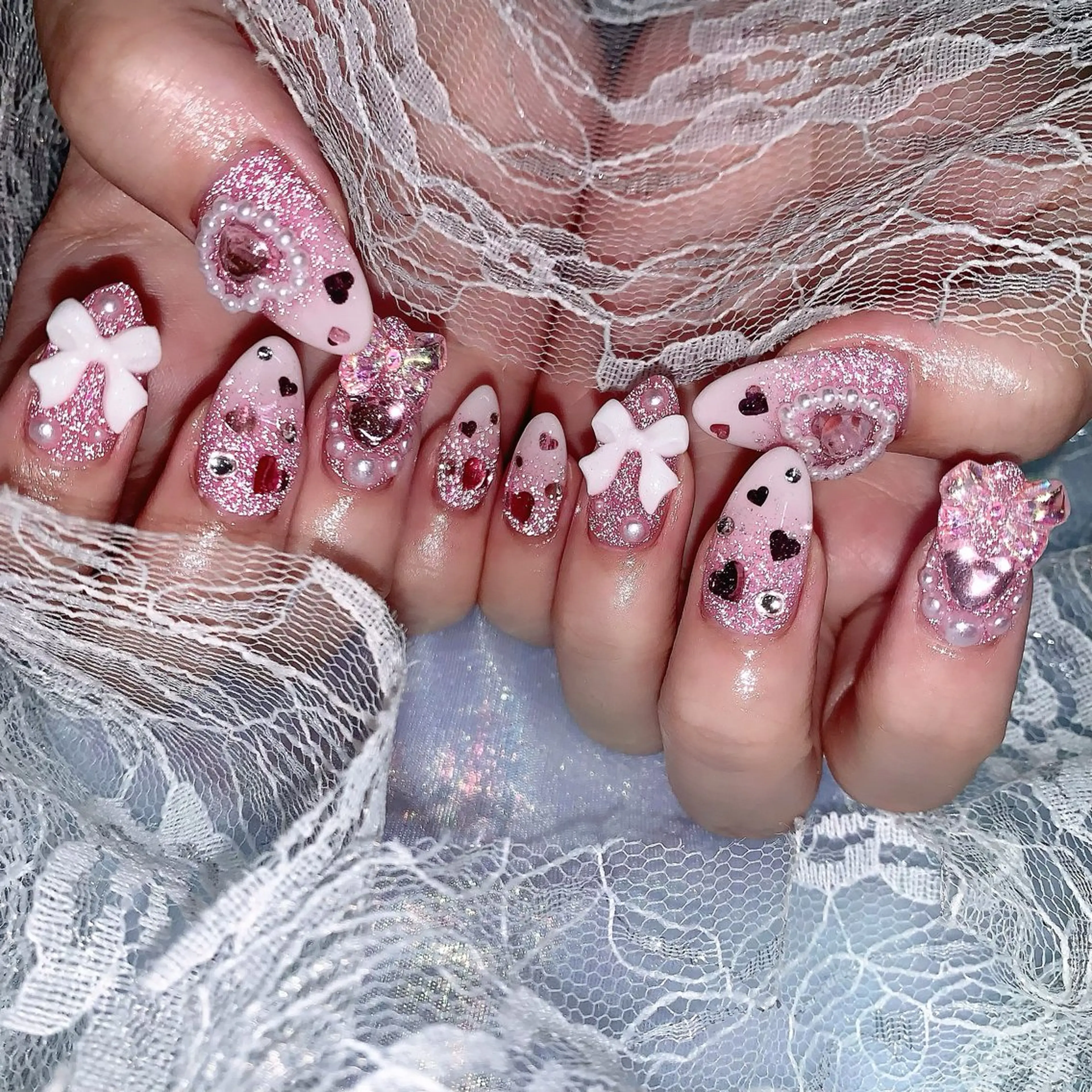 ミディアム ハンドネイル cho nailのネイルデザイン