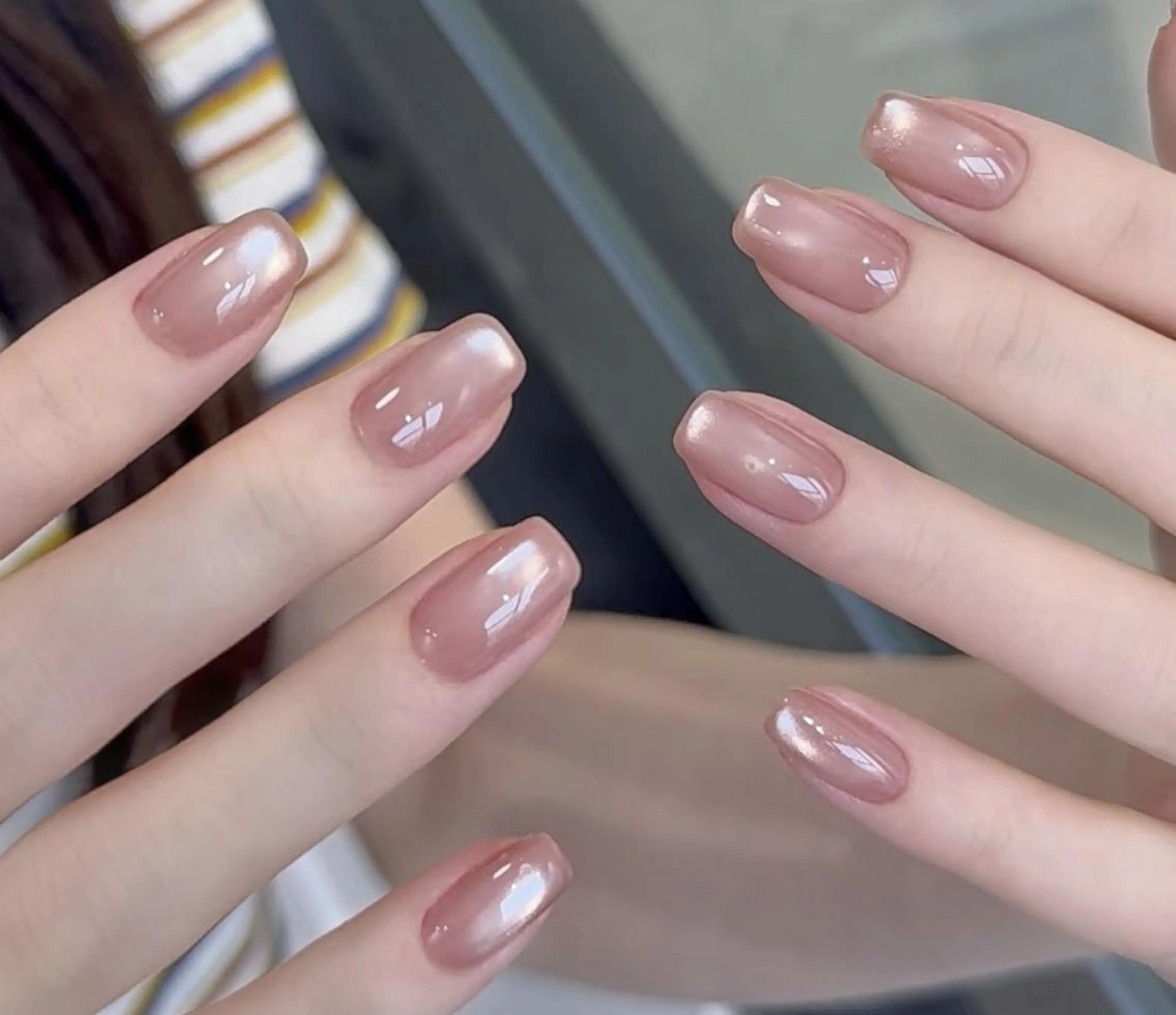 ネイル ハンドネイル 🍑 momo_nailのネイルデザイン