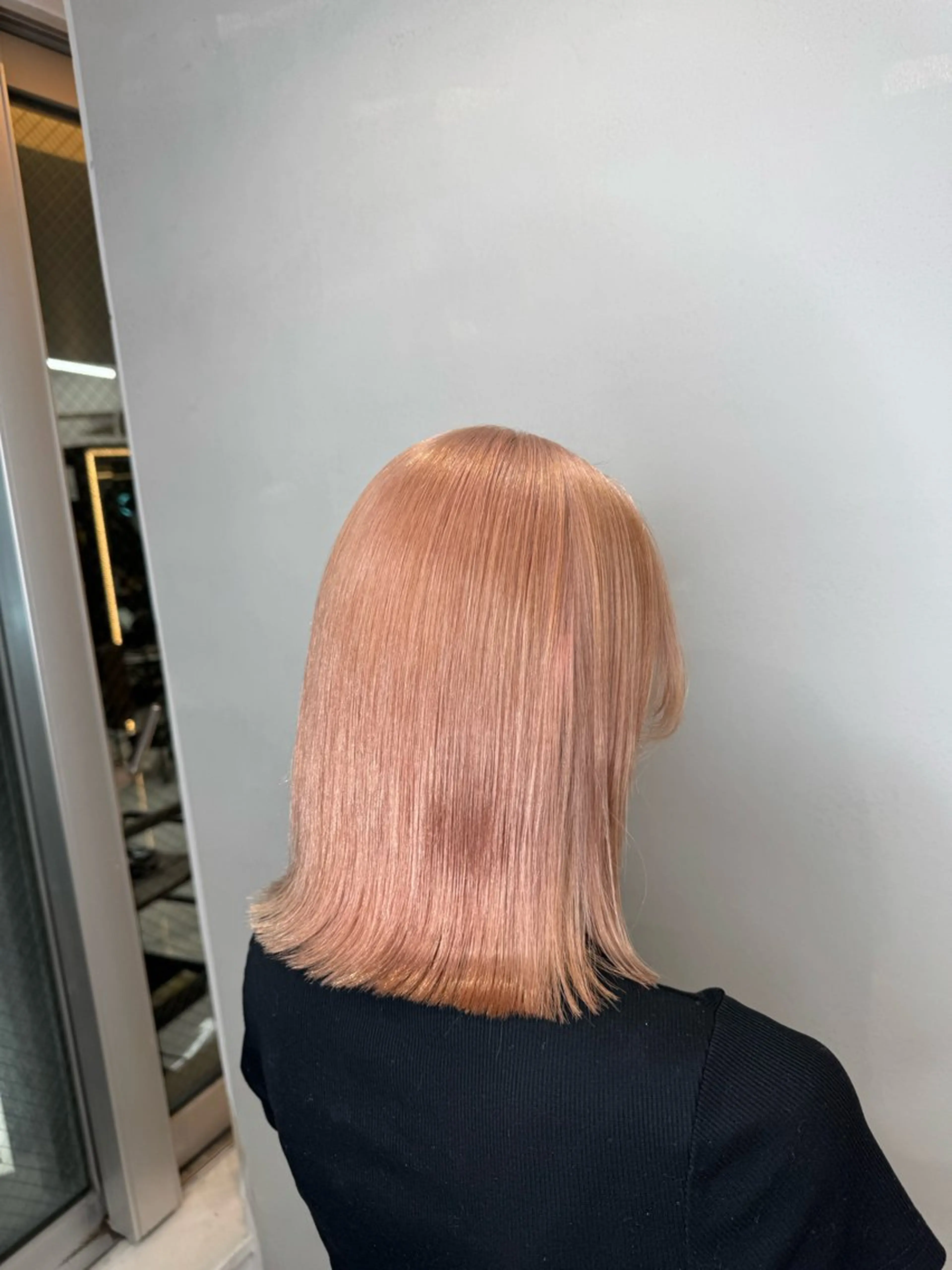 ミディアム カラー ヘアカラー Lapis渋谷本店 Rikoのヘアスタイル