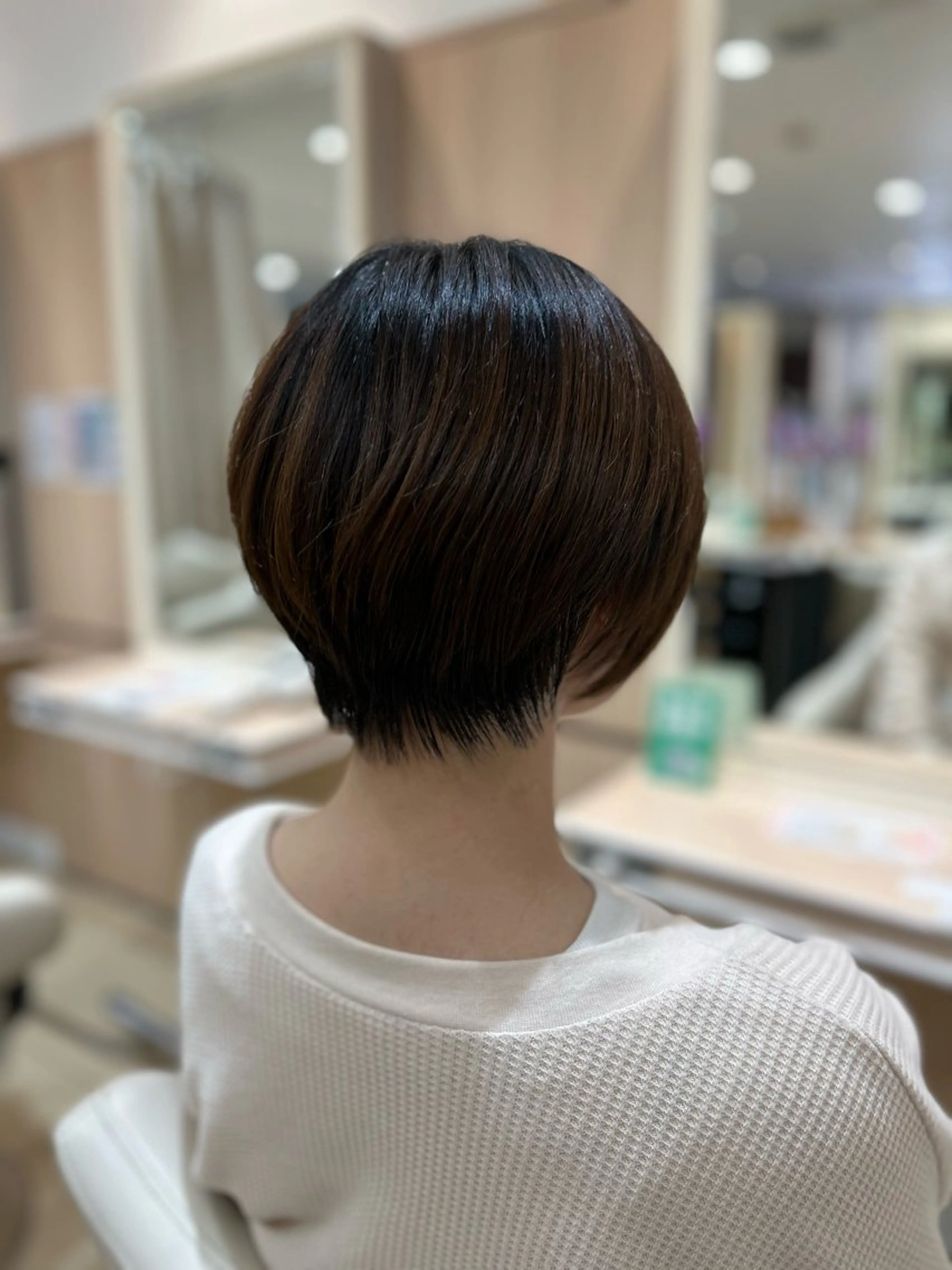ショート カラー ショートヘア Ash瀬谷 長嶋零のヘアスタイル