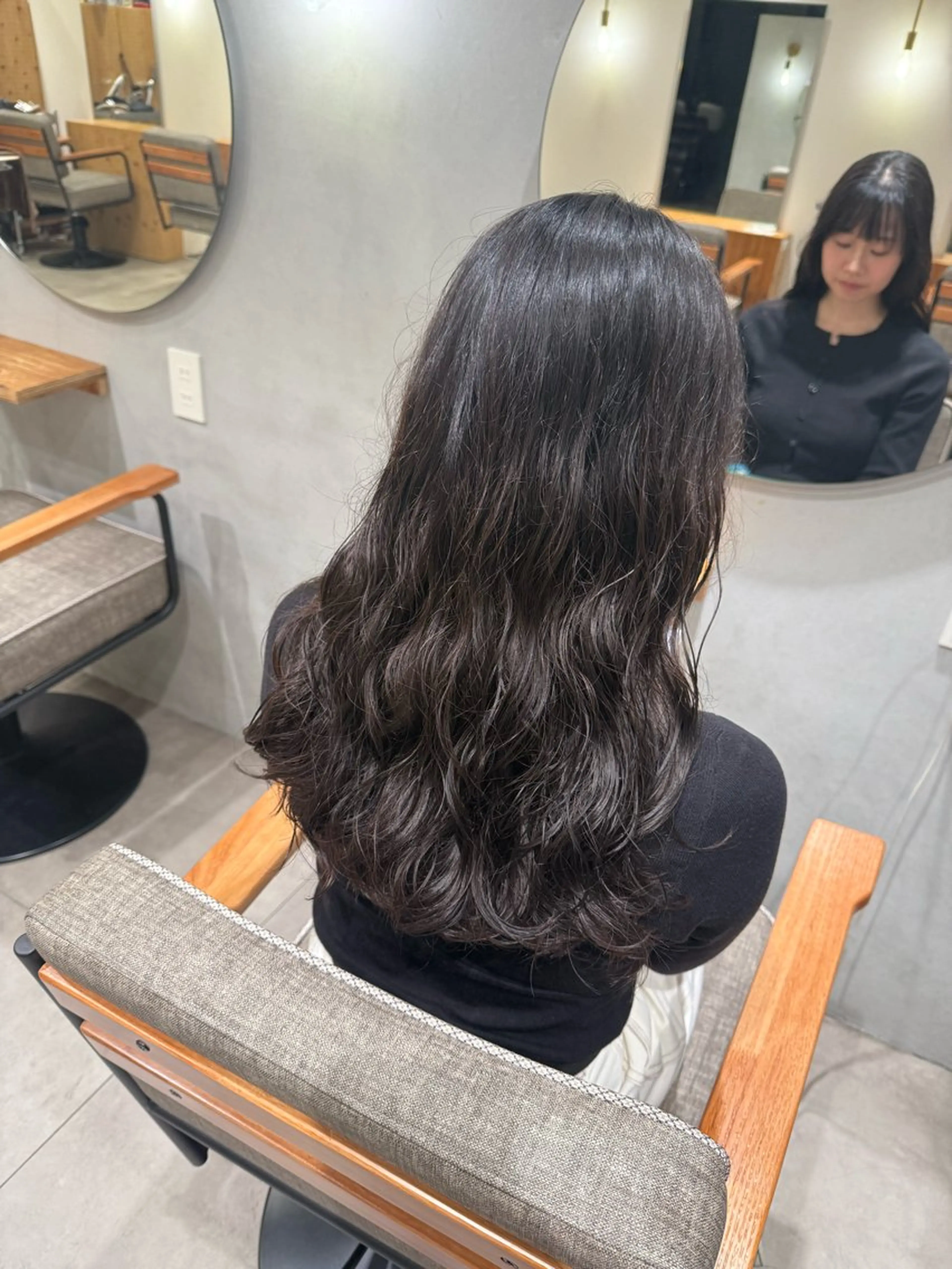 ロング カット パーマ enn 天王寺所属・松平 拓巳のヘアスタイル