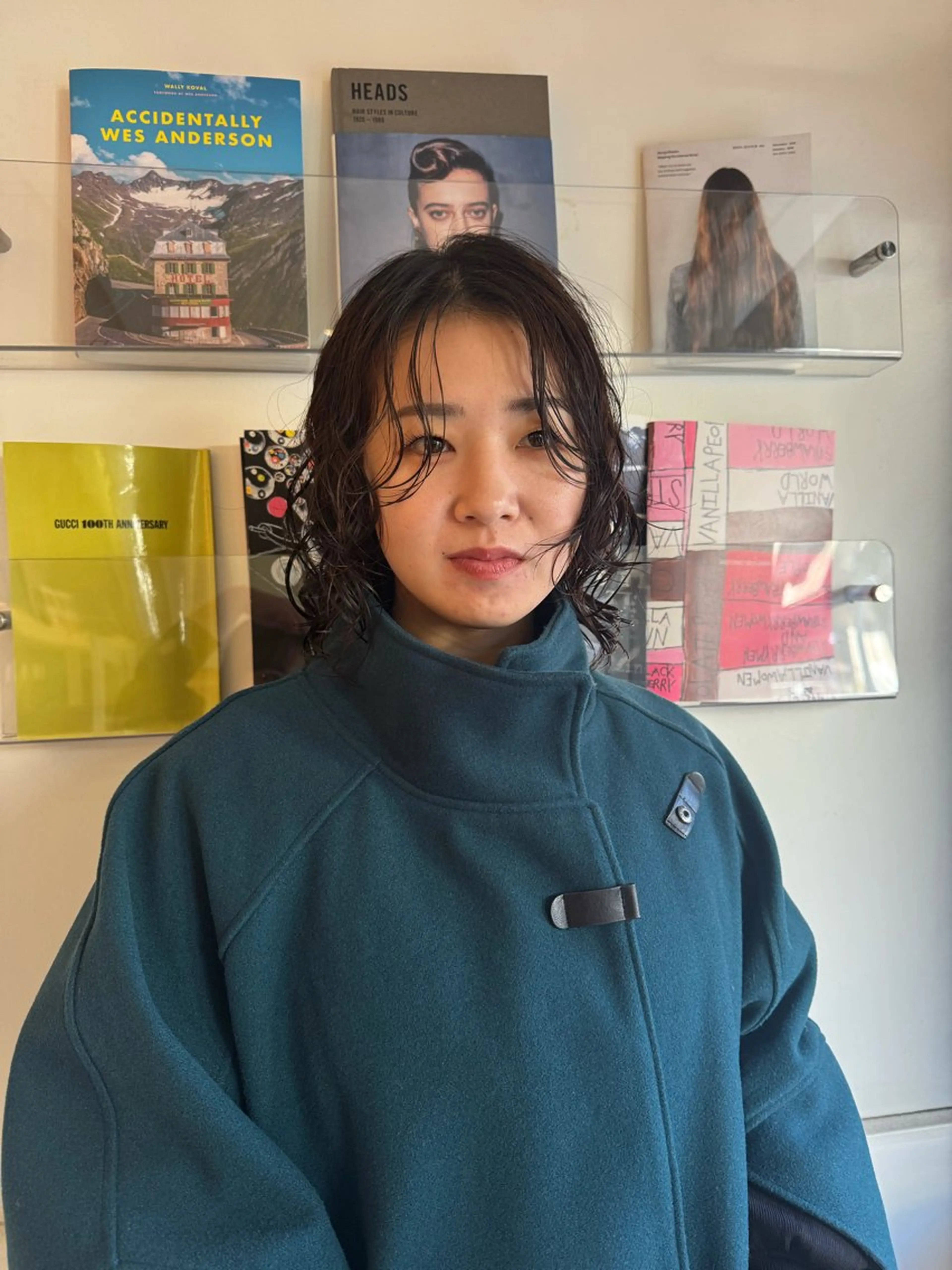 ミディアム パーマ カット パーマ 今泉/KAI🦓艶髪 ボブ/ミニボブのヘアスタイル