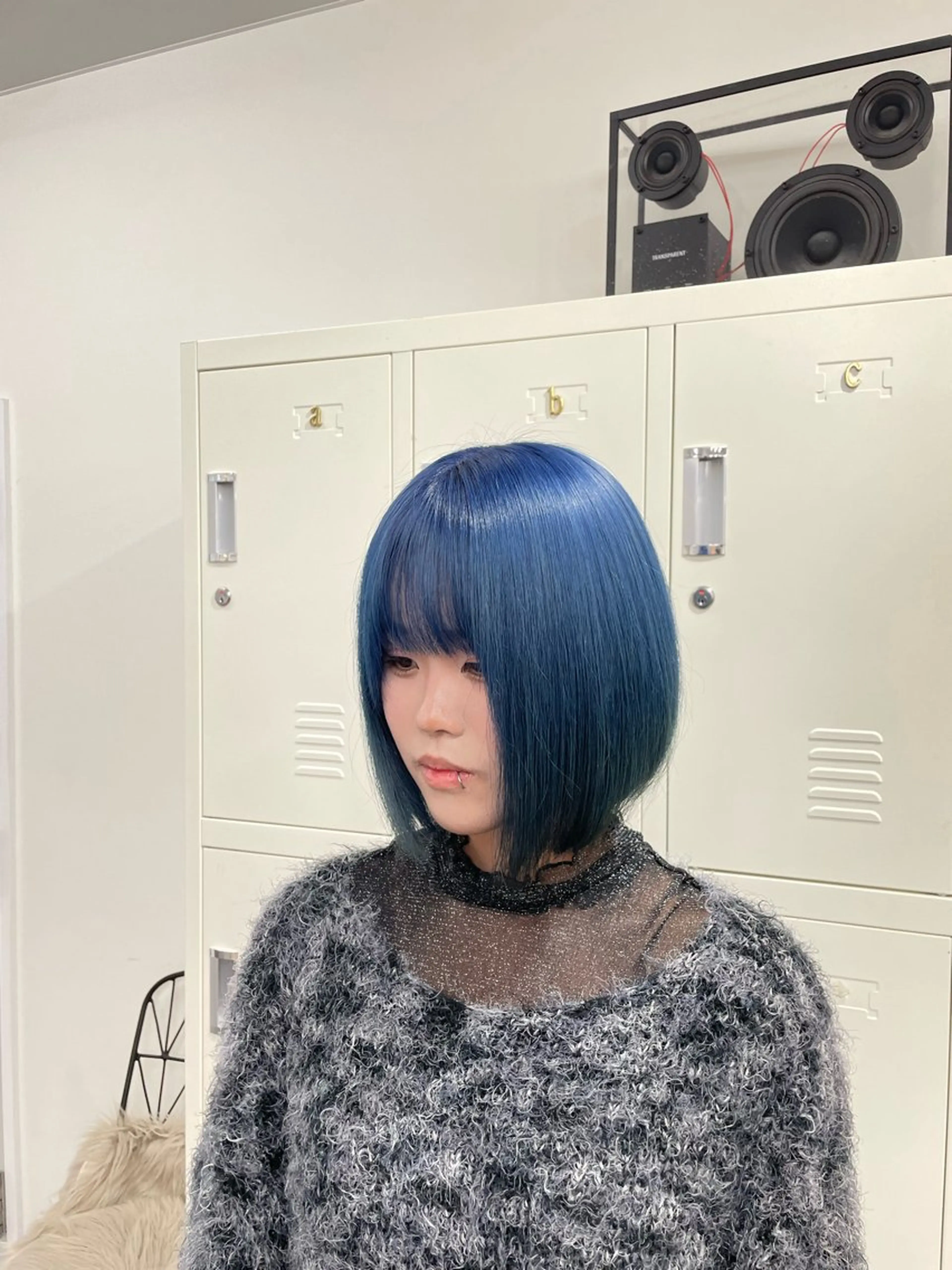 ミディアム カラー カット ヘアカラー トリートメント パリピ師🐉 Mashuのヘアスタイル