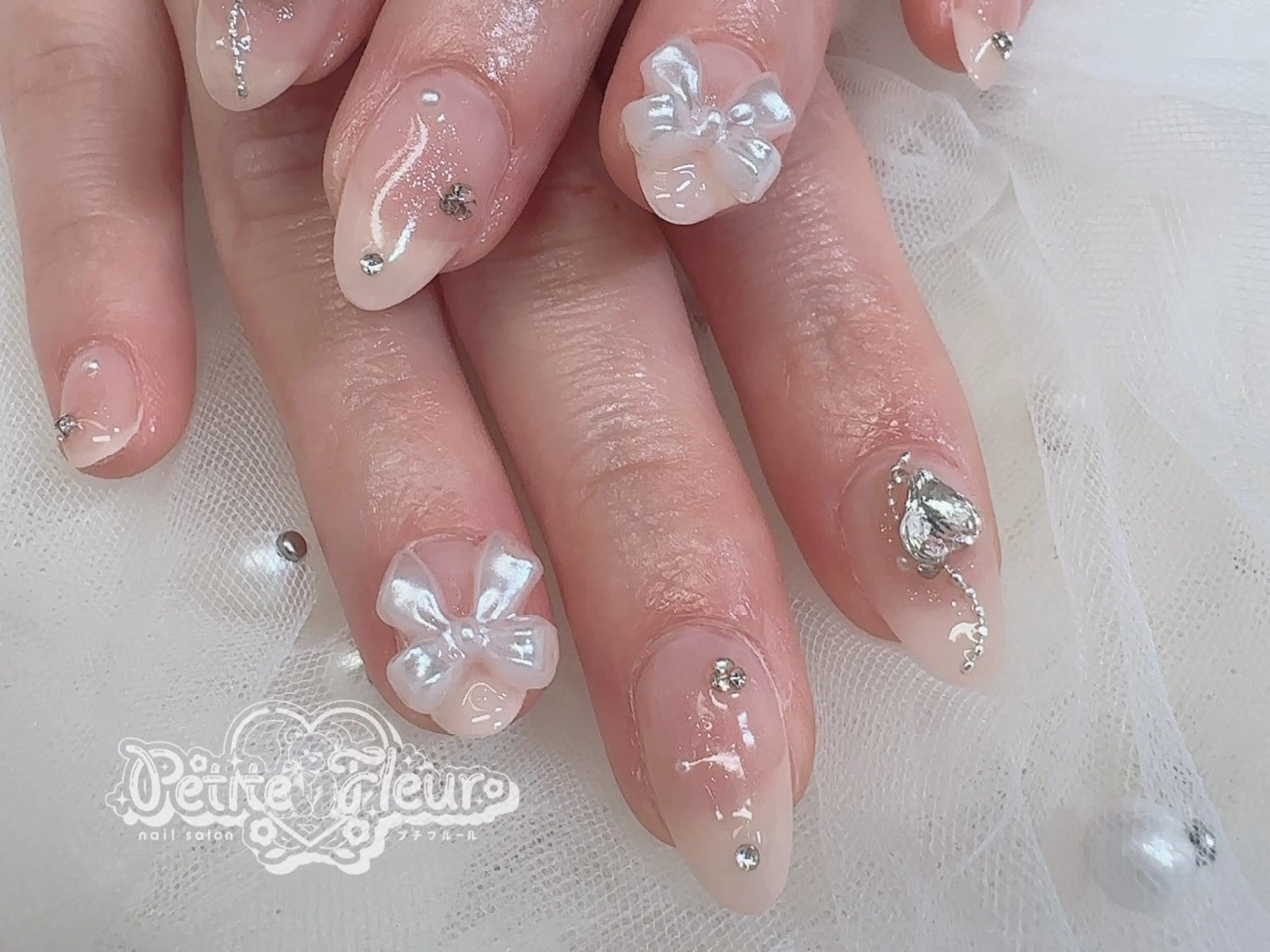 ネイル ハンドネイル ❁⃘*。Petite fleur❁⃘*りさのネイルデザイン