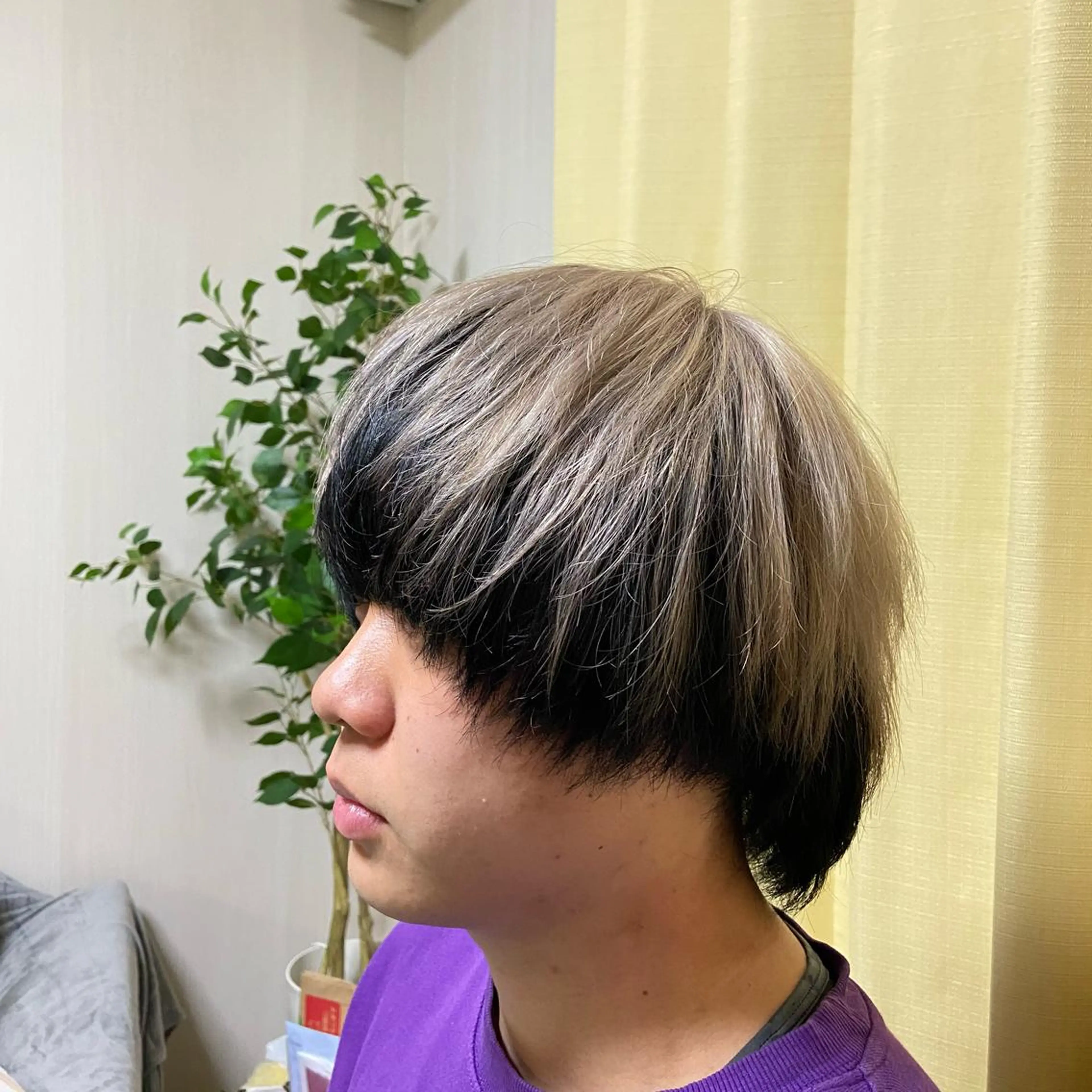 メンズ マッシュウルフ マッシュ メンズウルフカット ウルフカット Luce大宮所属・Luce 杉本のヘアスタイル