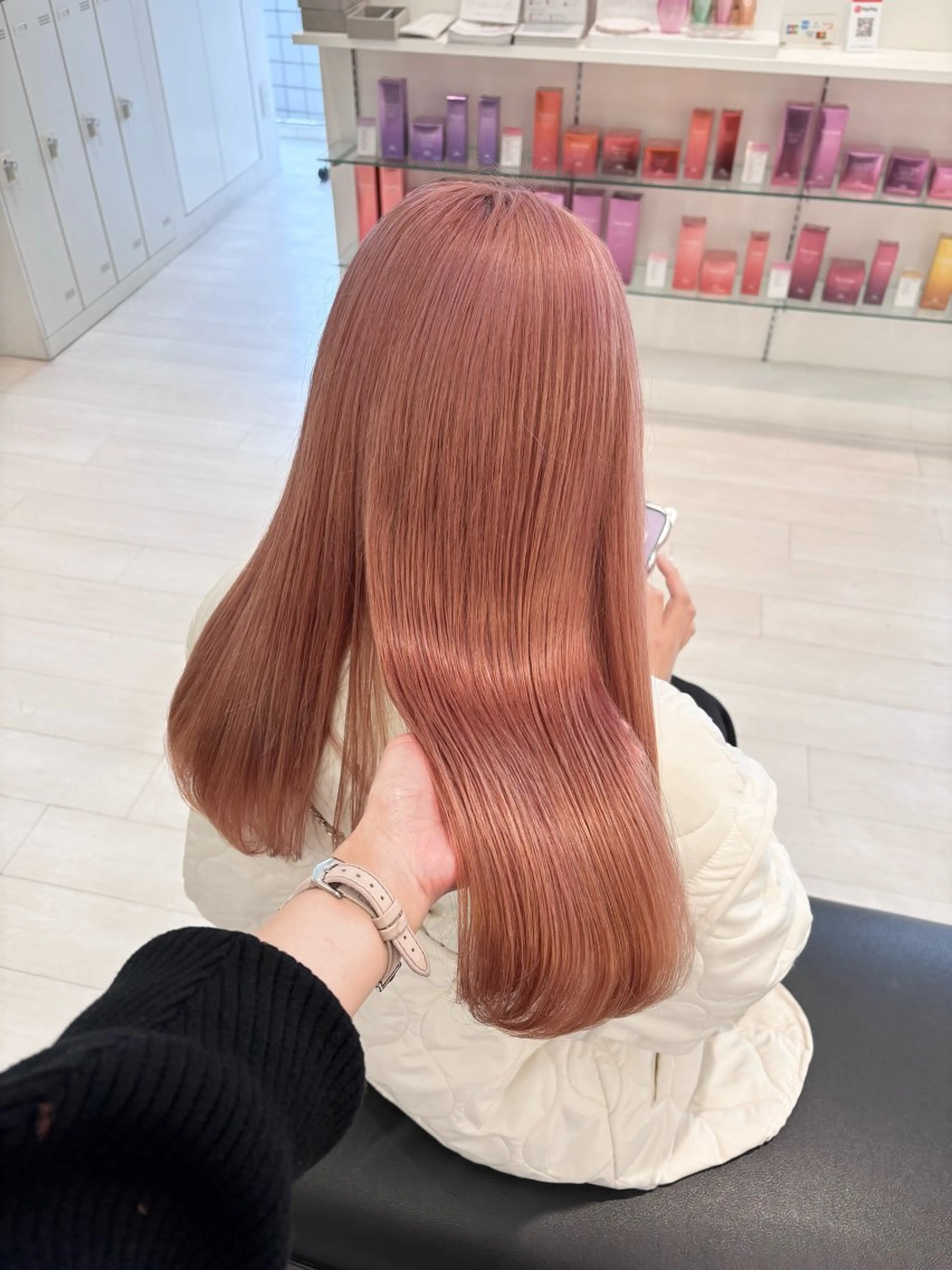 ロング カラー ロング カット ヘアカラー ParveMix 🐾鳥取彩花のヘアスタイル