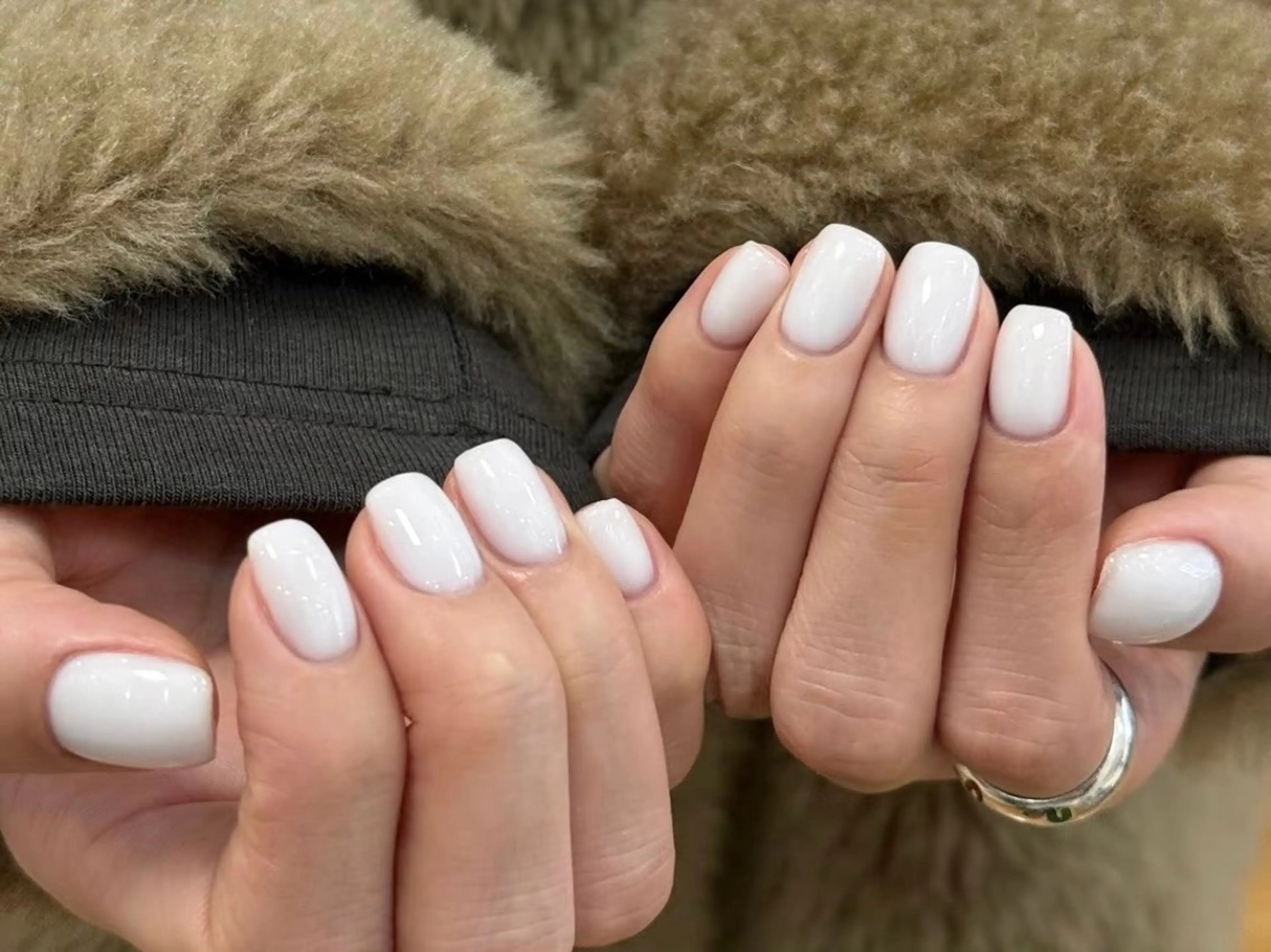 ネイル オーロラネイル チークネイル 長さ出し フットネイル フレンチネイル ハンドネイル J&C Nail Salon吉祥寺所属・YU KIのネイルデザイン