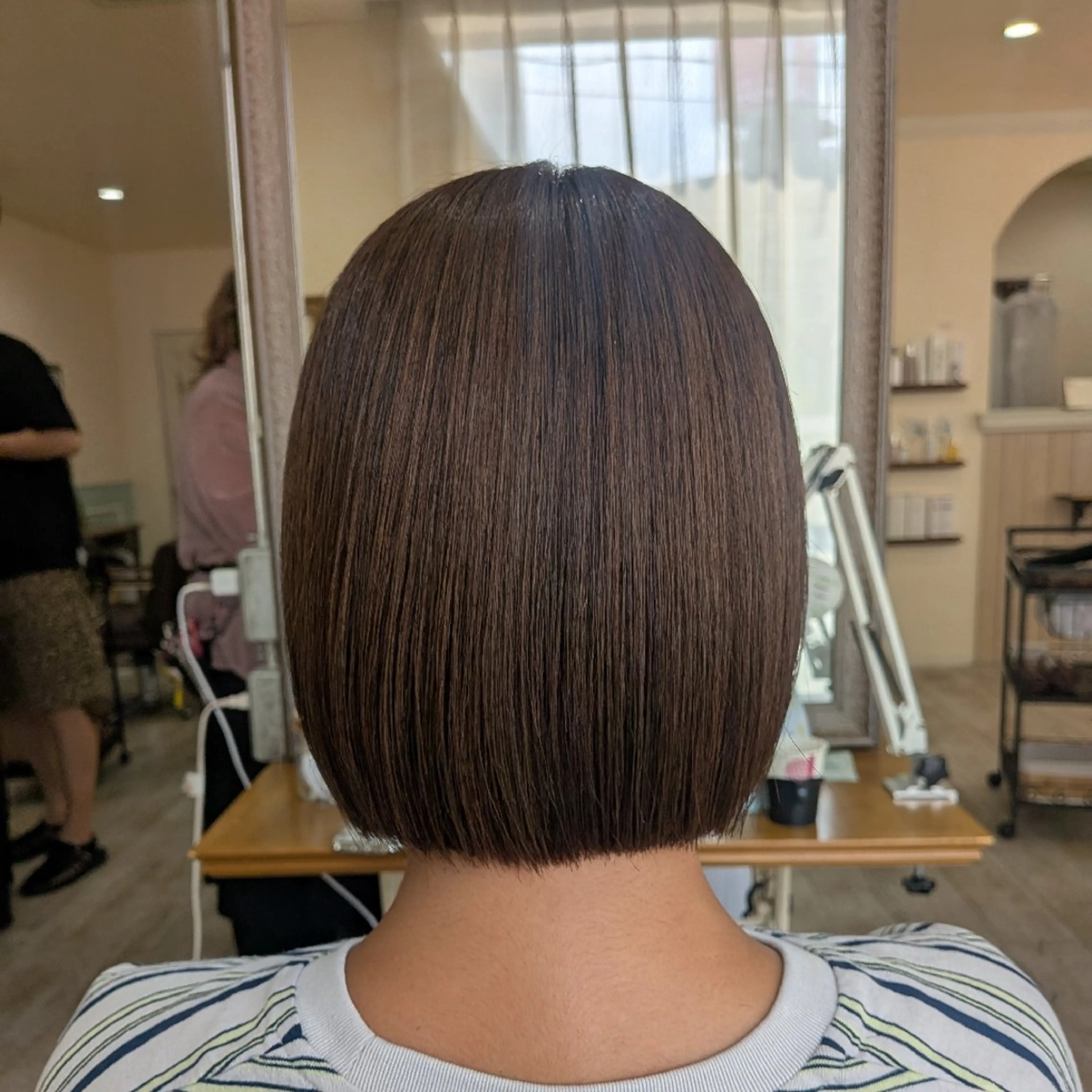 ショート カット トリートメント いいだ なおのヘアスタイル