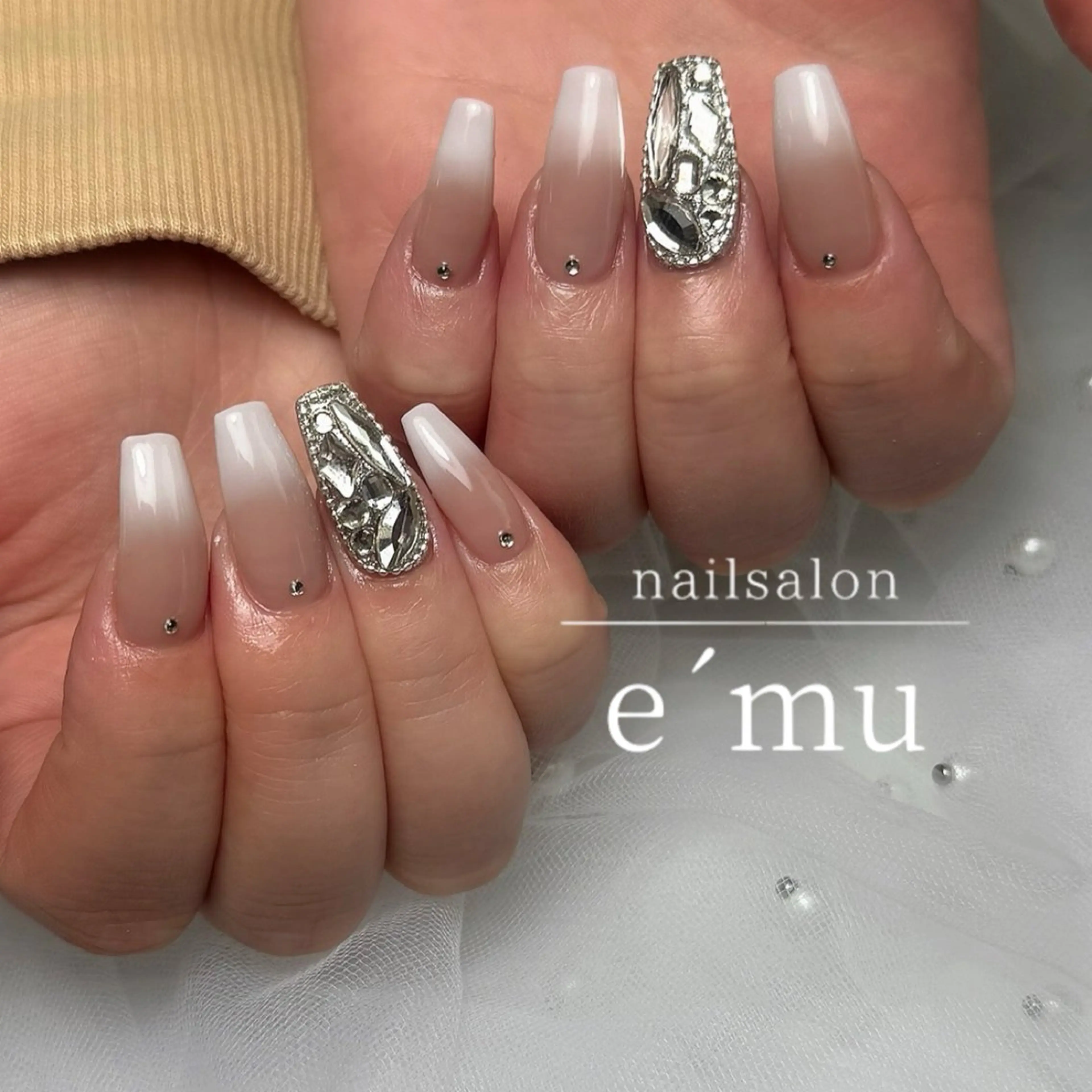 ネイル ハンドネイル nailsalon e´muのネイルデザイン