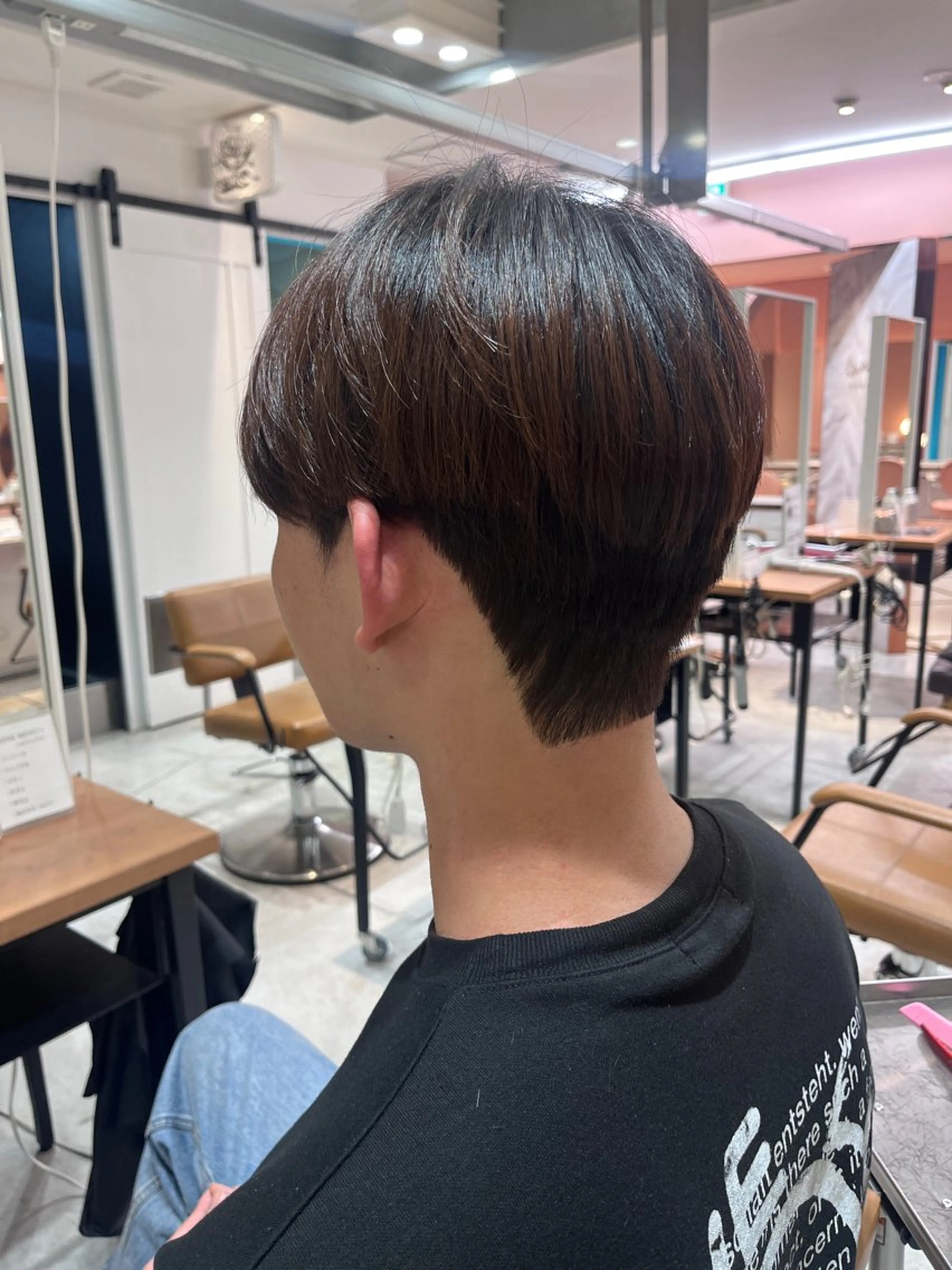 カラー パーマ メンズ カット ヘアカラー パーマ 大阪韓国メンズ特化 LUNAのヘアスタイル