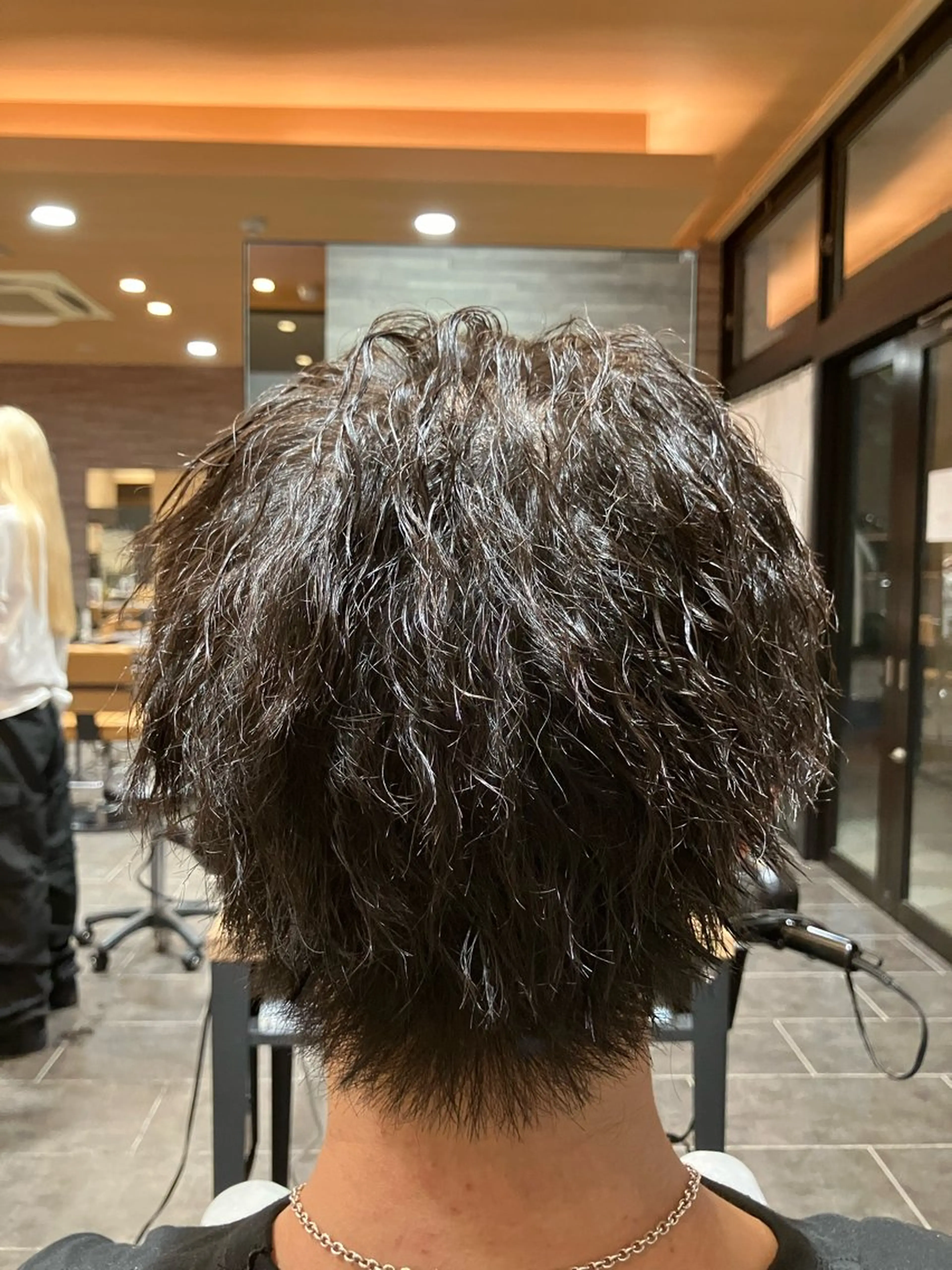 パーマ メンズ パーマ 谷口 莉々葵のヘアスタイル