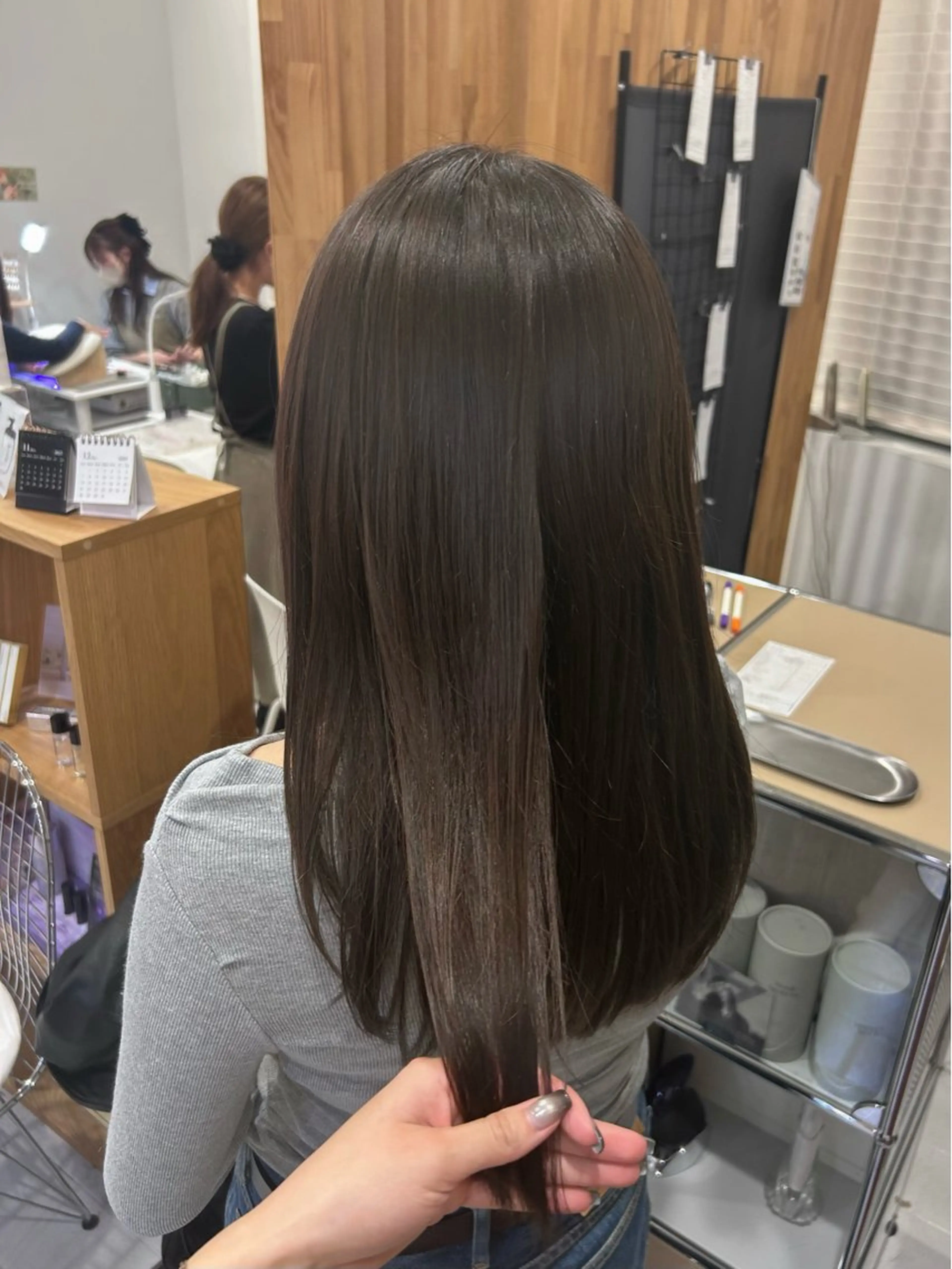 ロング カラー ブラウンカラー カット ヘアカラー トリートメント レイヤーカット🐺 ヒナ🩶のヘアスタイル