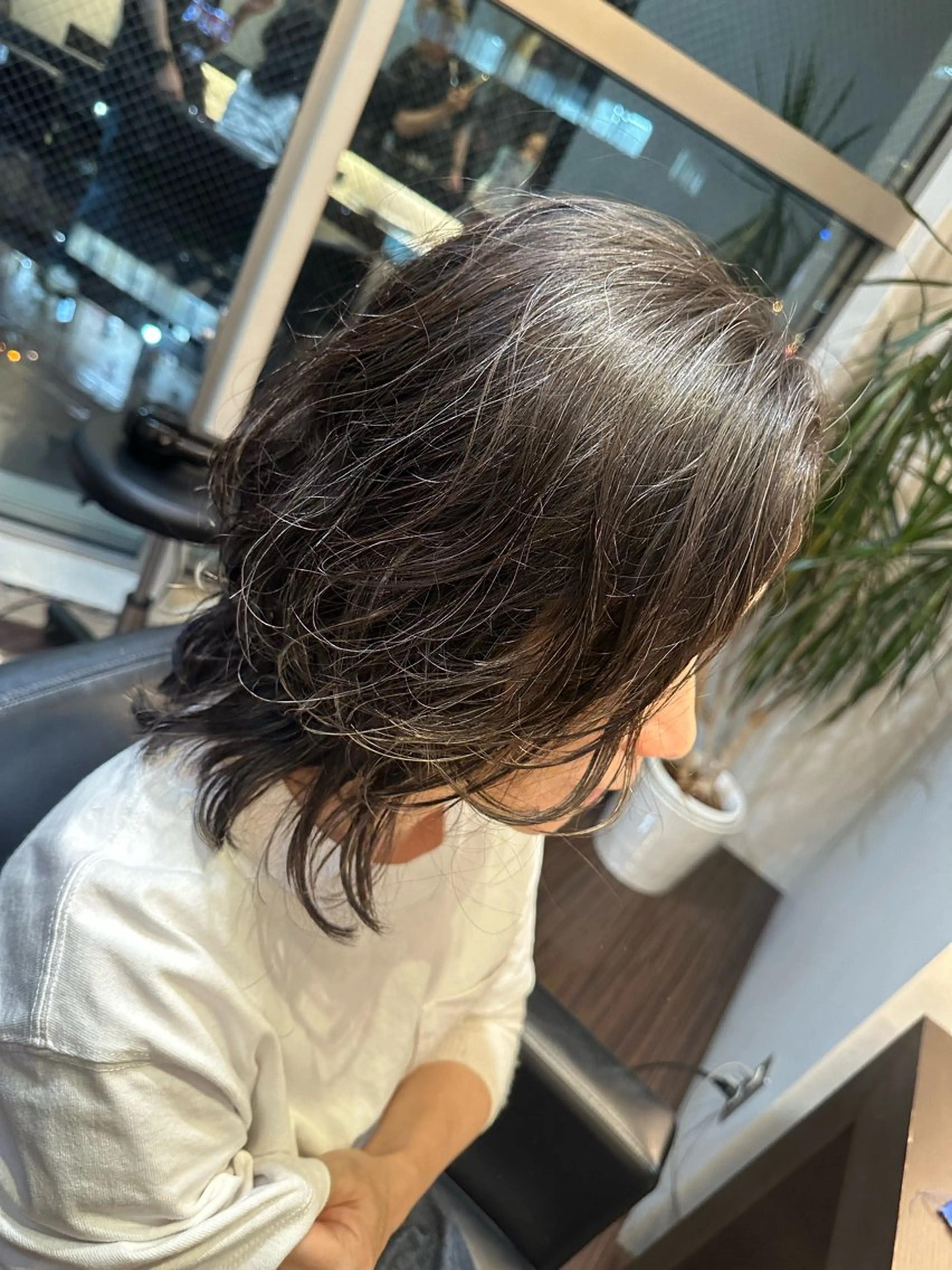 ミディアム 林 叶也のヘアスタイル
