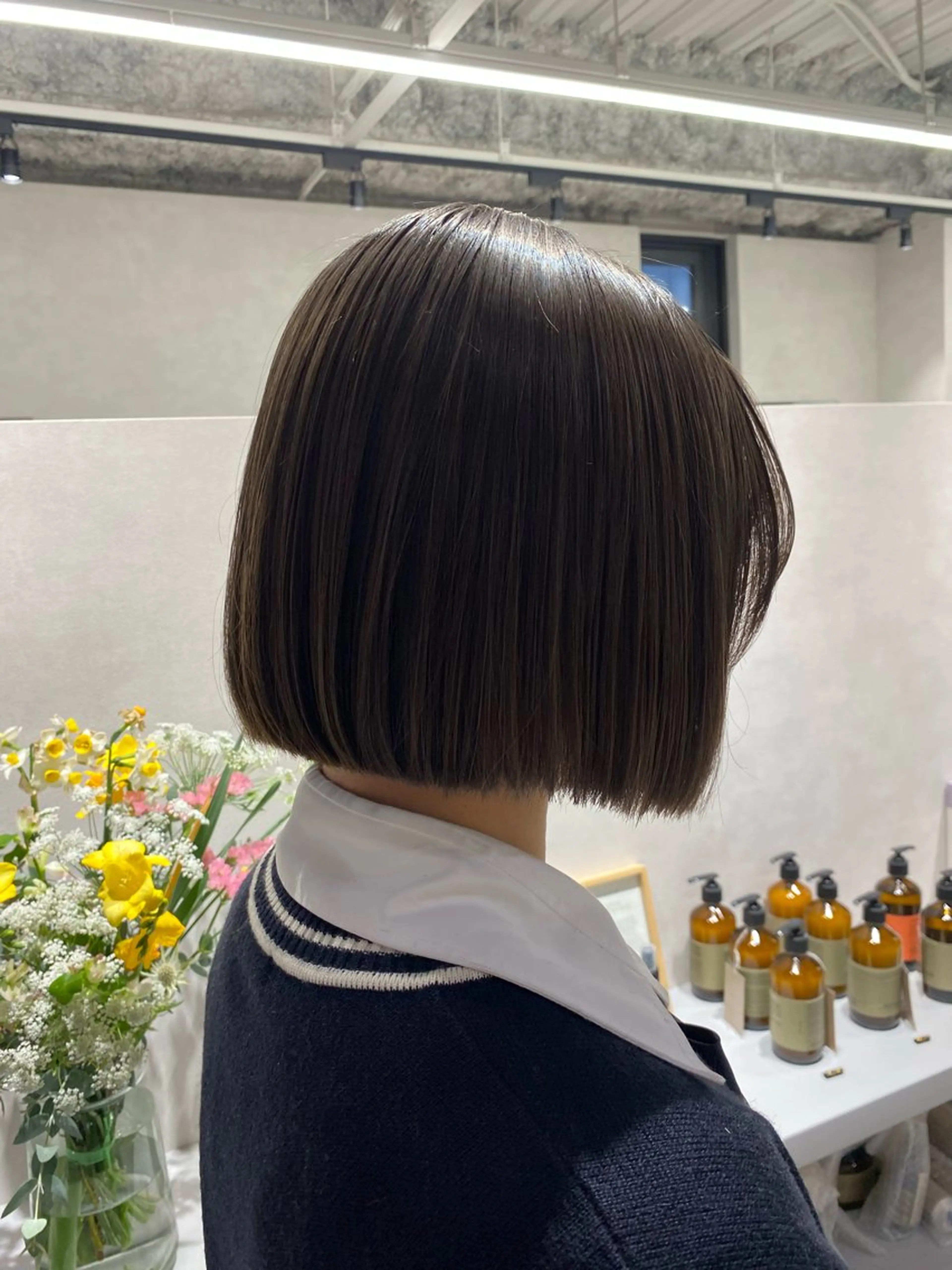 ショート ボブ さよ 🌼西梅田美容室のヘアスタイル