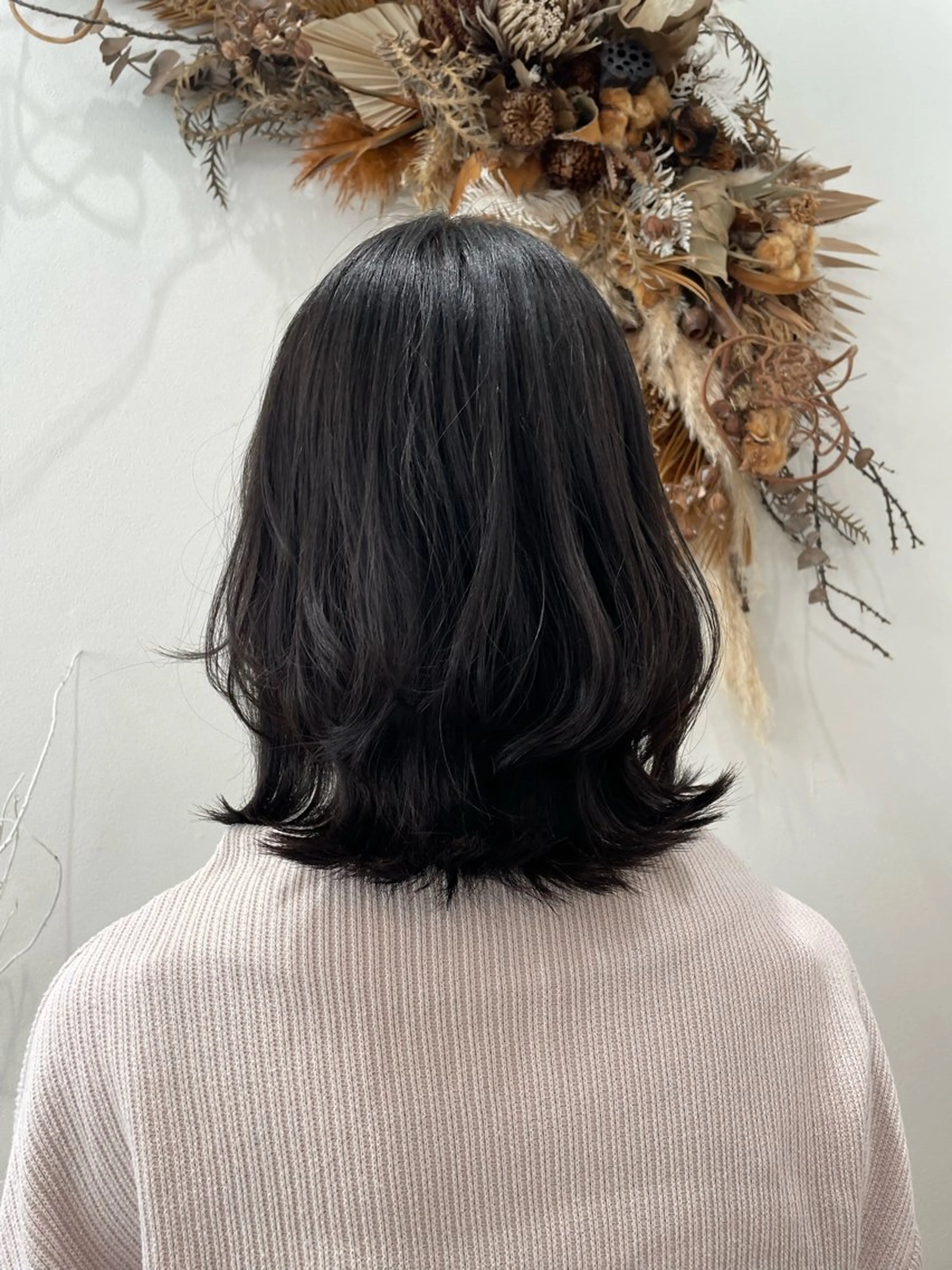 ミディアム ヘアアレンジ レイヤーカット ゴトウ  アヤ bisou hairのヘアスタイル