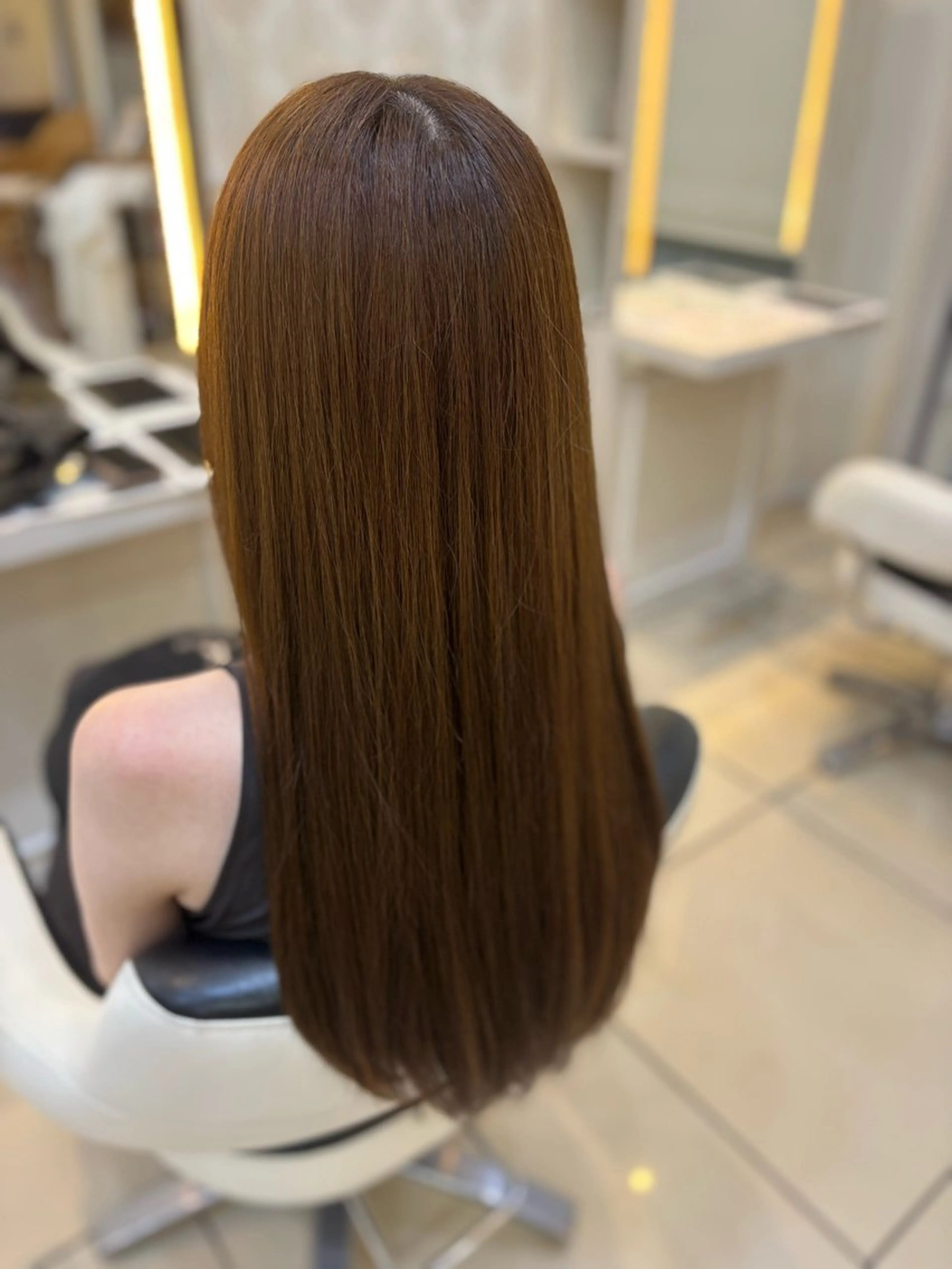 ロング 縮毛矯正 🍒 Rinoa🍒のヘアスタイル
