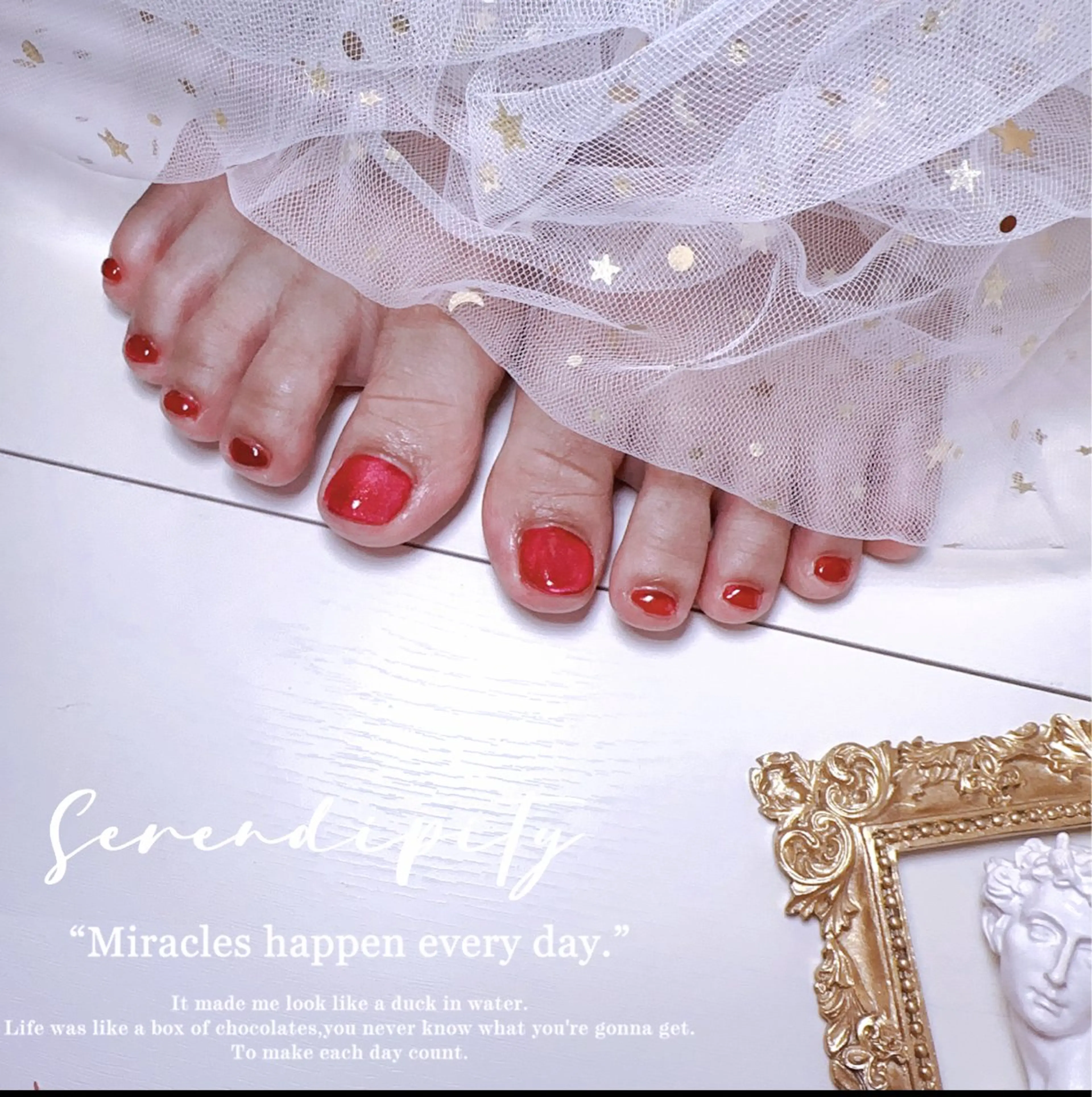 ネイル マグネットネイル ワンカラーネイル 美人計ネイルサロン所属・中山 美月のネイルデザイン