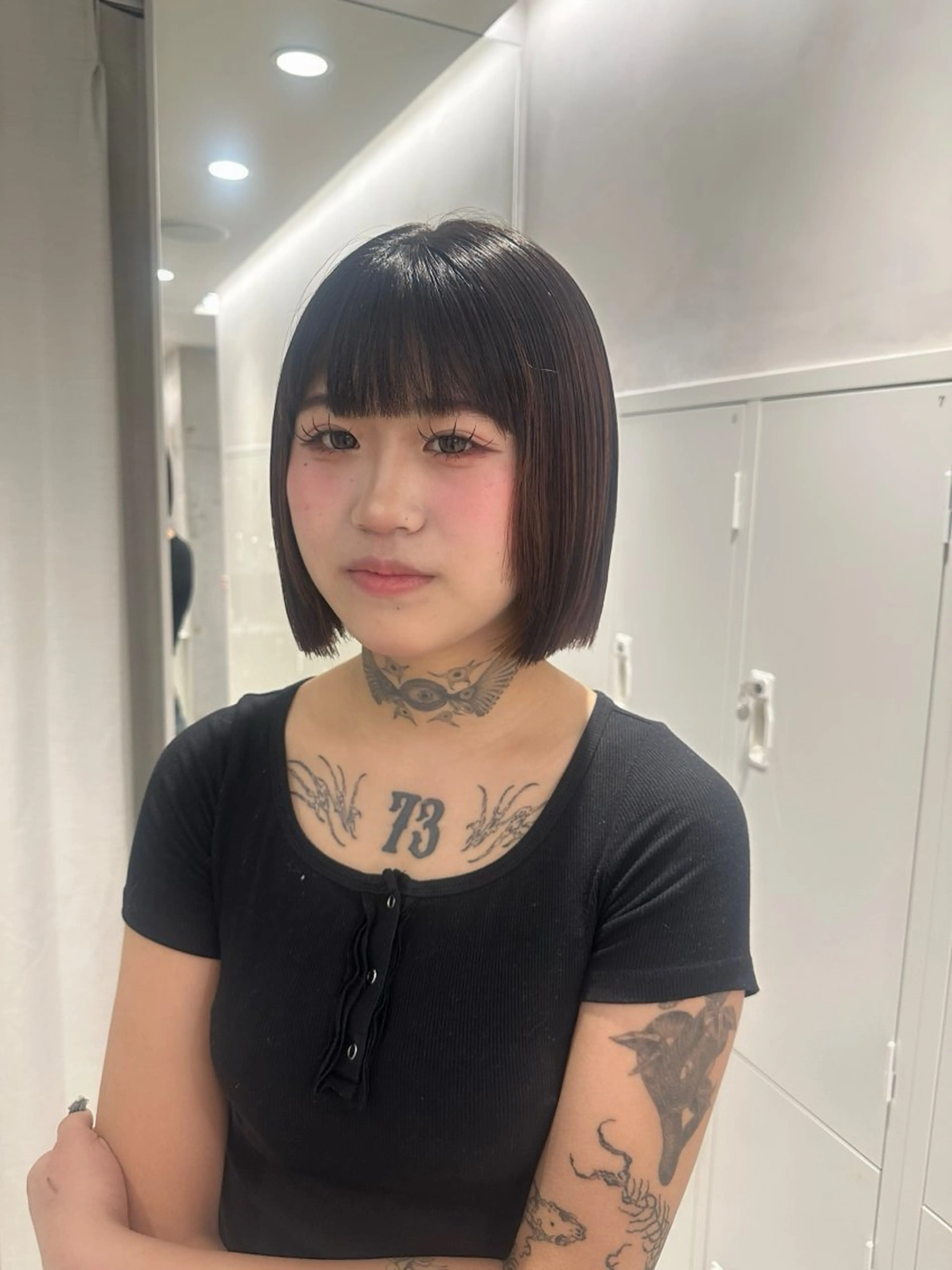 ミディアム カット 🪞個室サロン/韓国 艶髪/keito🪞のヘアスタイル