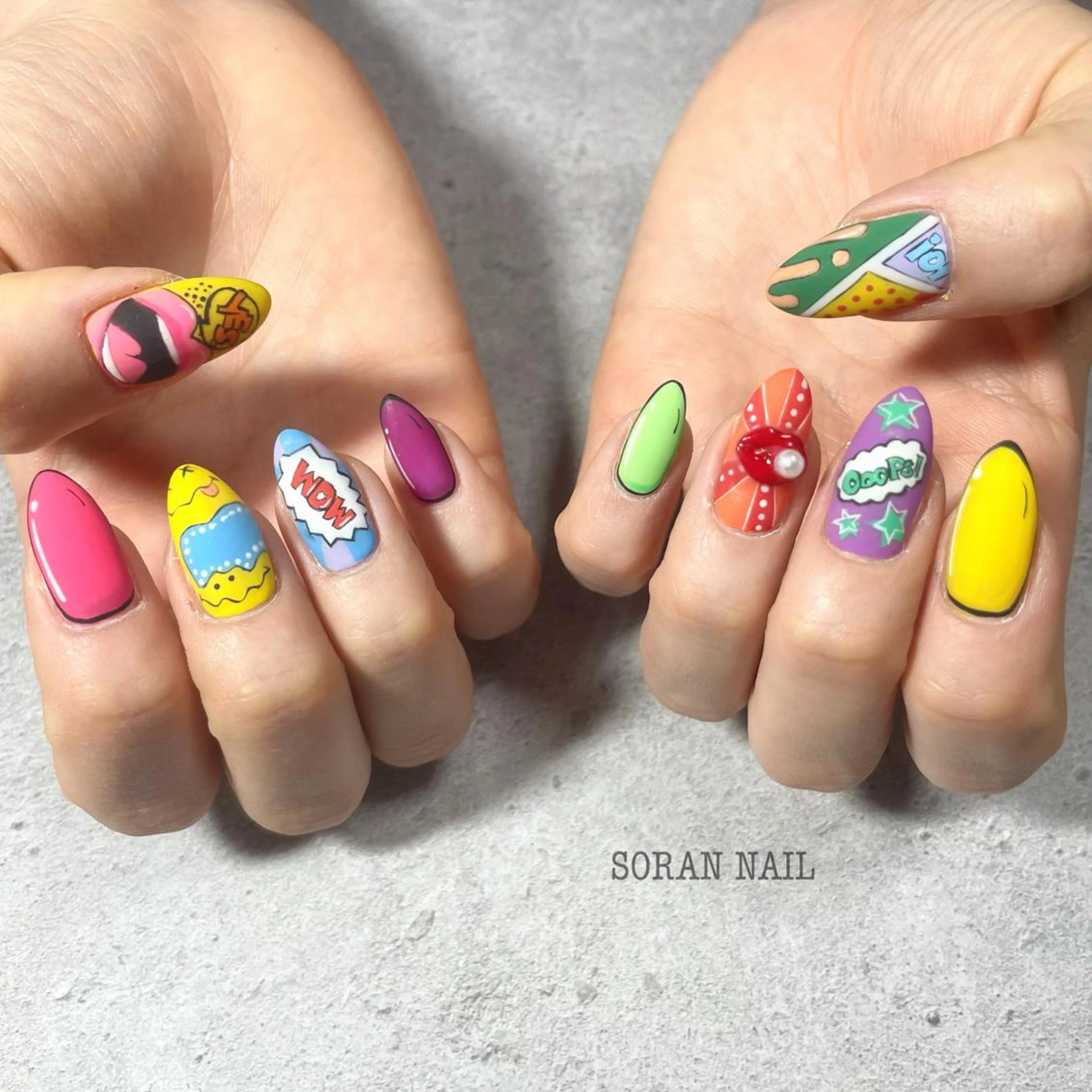 ネイル ハンドネイル soran nailのネイルデザイン
