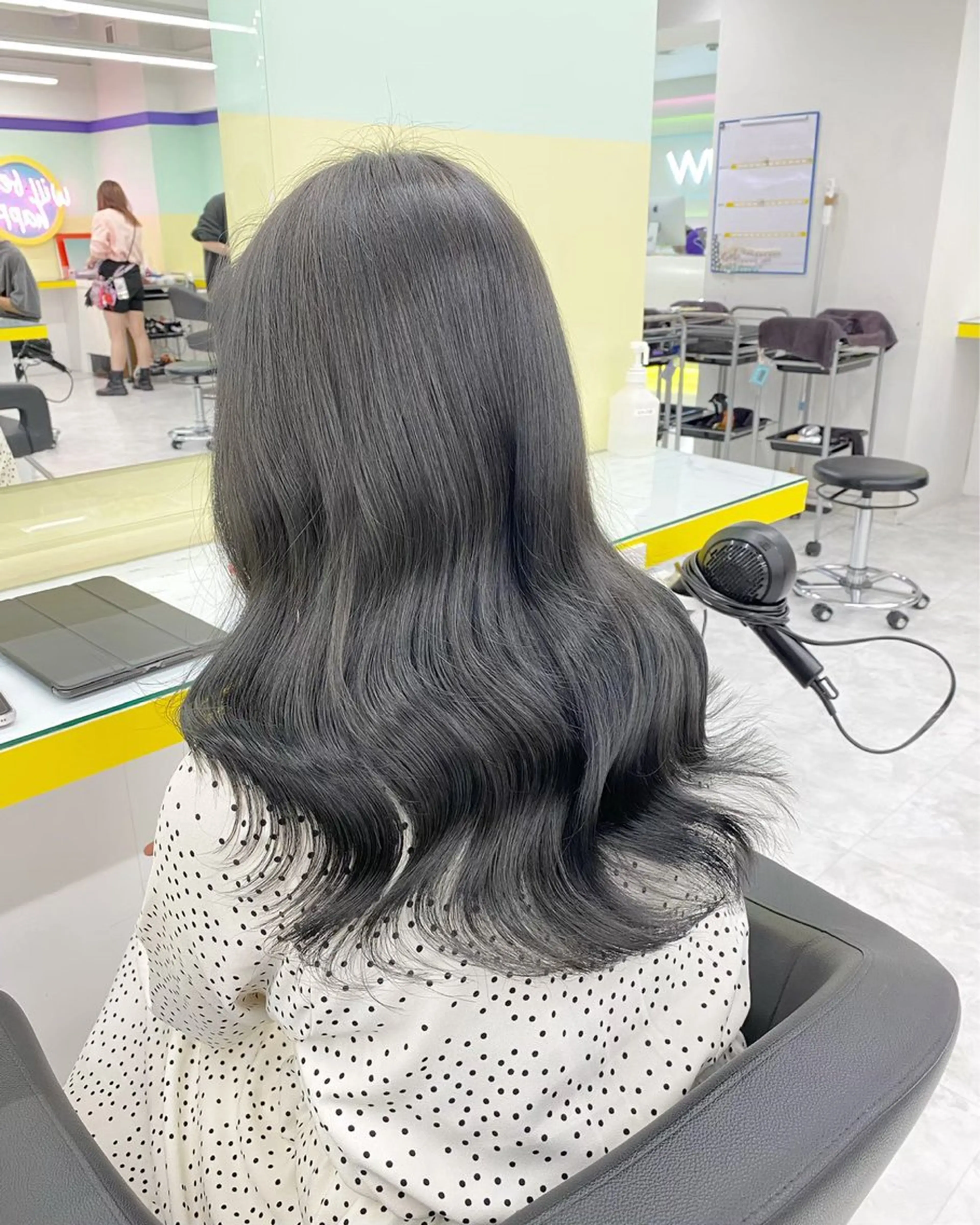ロング カラー グレージュ 💖トレンド夏 カラー💖FUTAのヘアスタイル